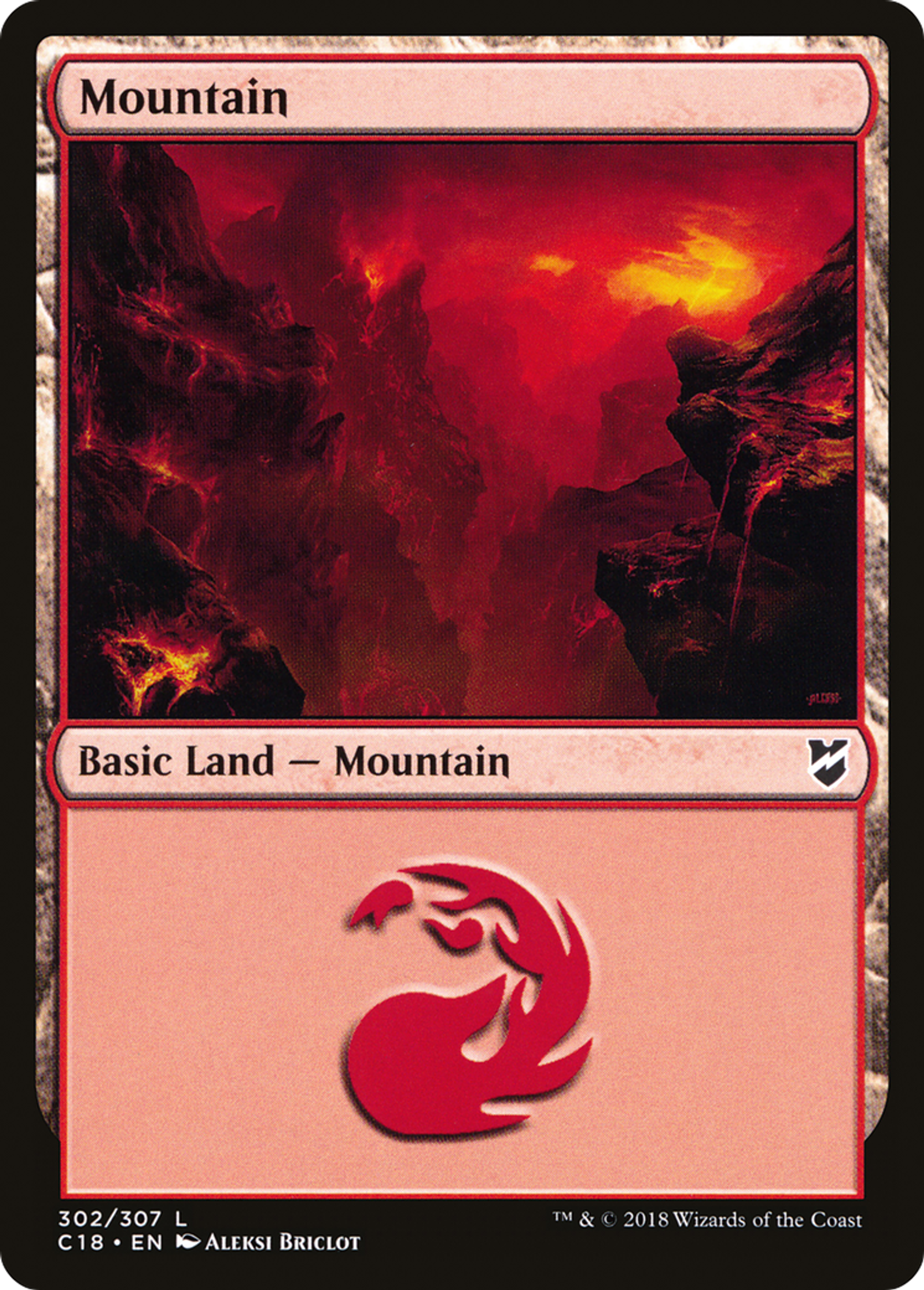 Mountain — Commander 2018 — Magic: The Gathering