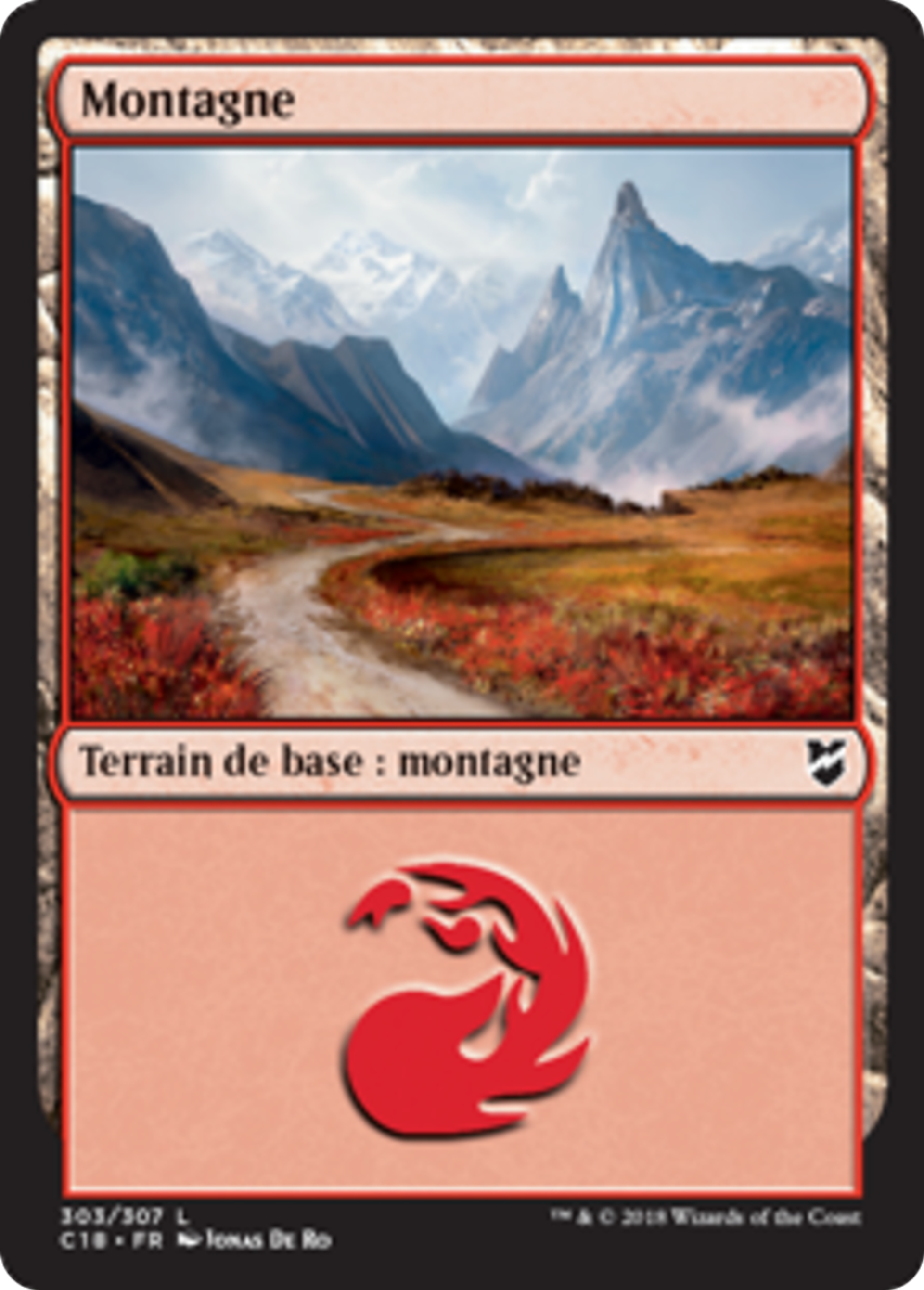 Montagne — Commander 2018 — Magic: The Gathering