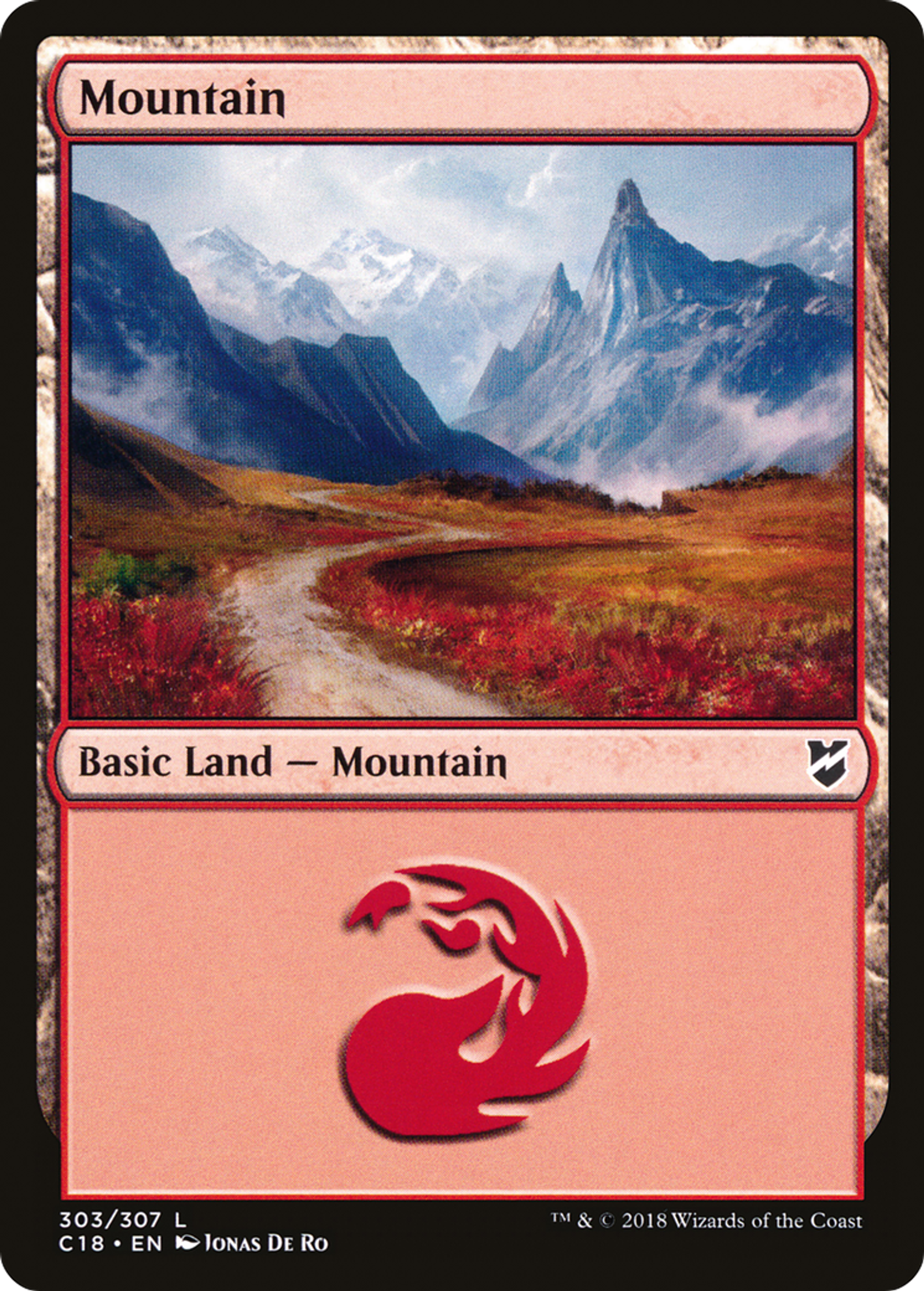 Mountain — Commander 2018 — Magic: The Gathering