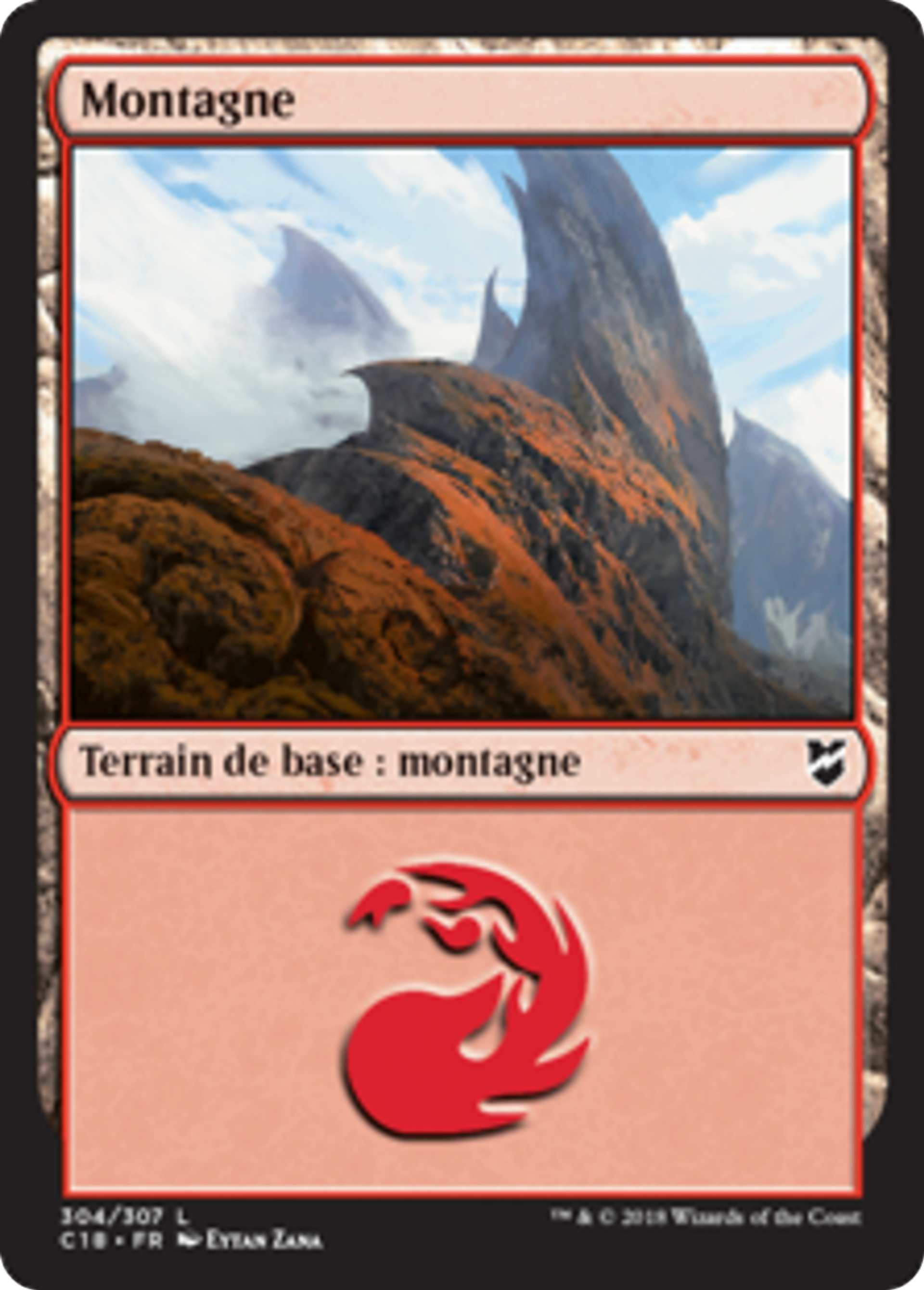 Montagne — Commander 2018 — Magic: The Gathering