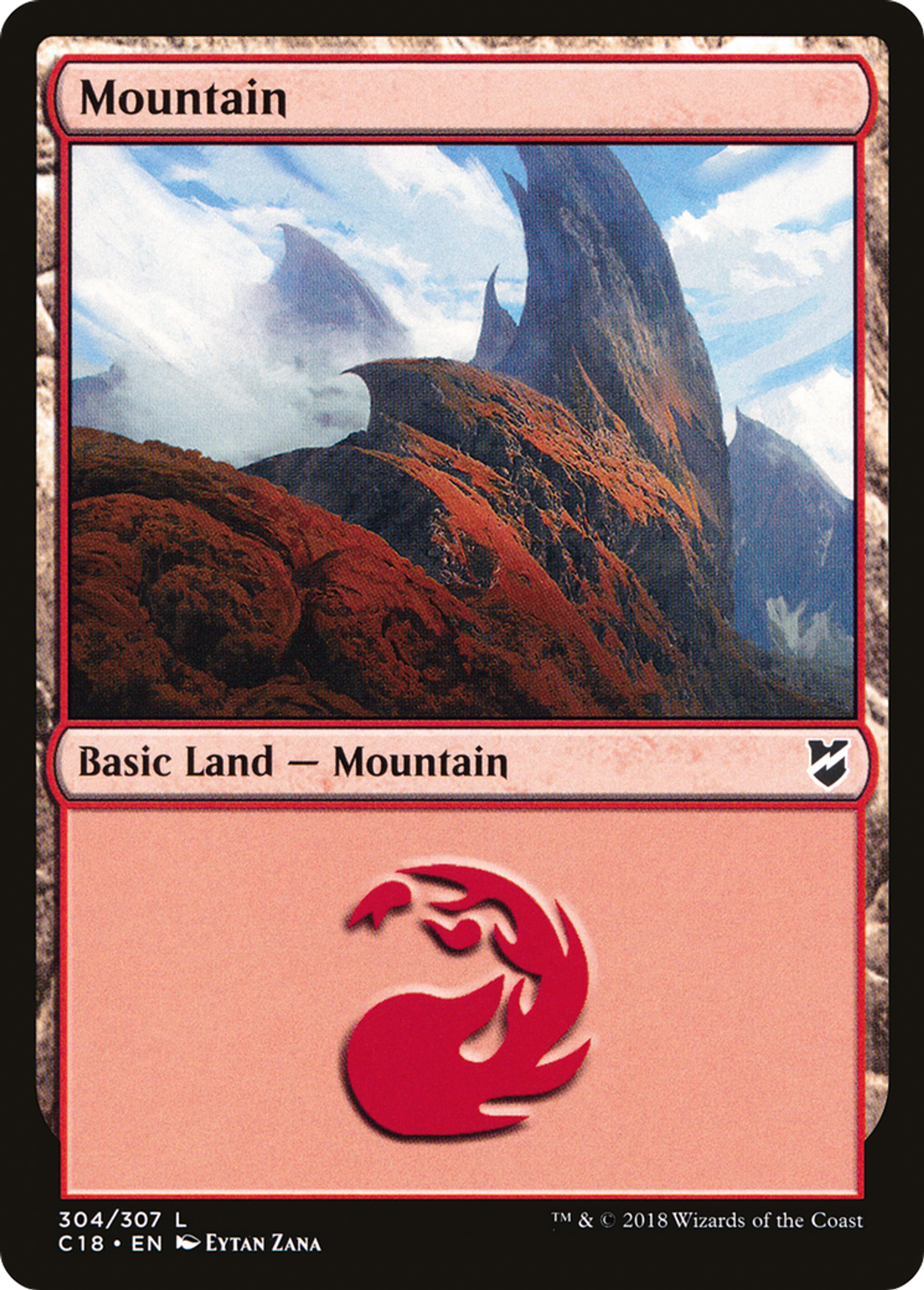 Mountain — Commander 2018 — Magic: The Gathering