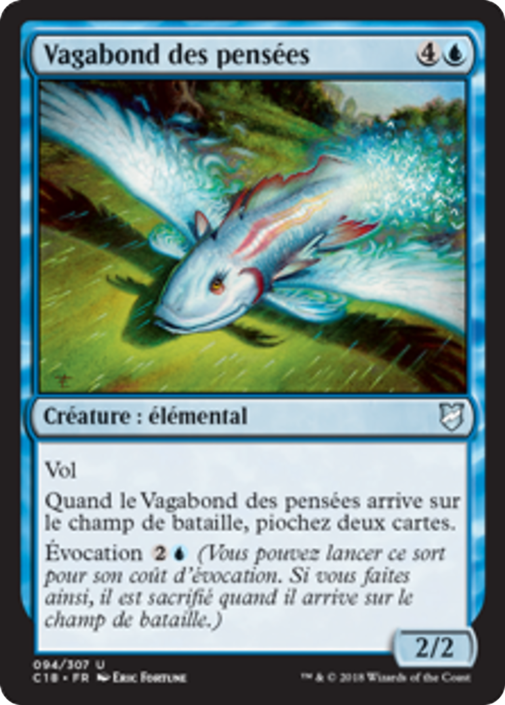 Vagabond des pensées — Commander 2018 — Magic: The Gathering