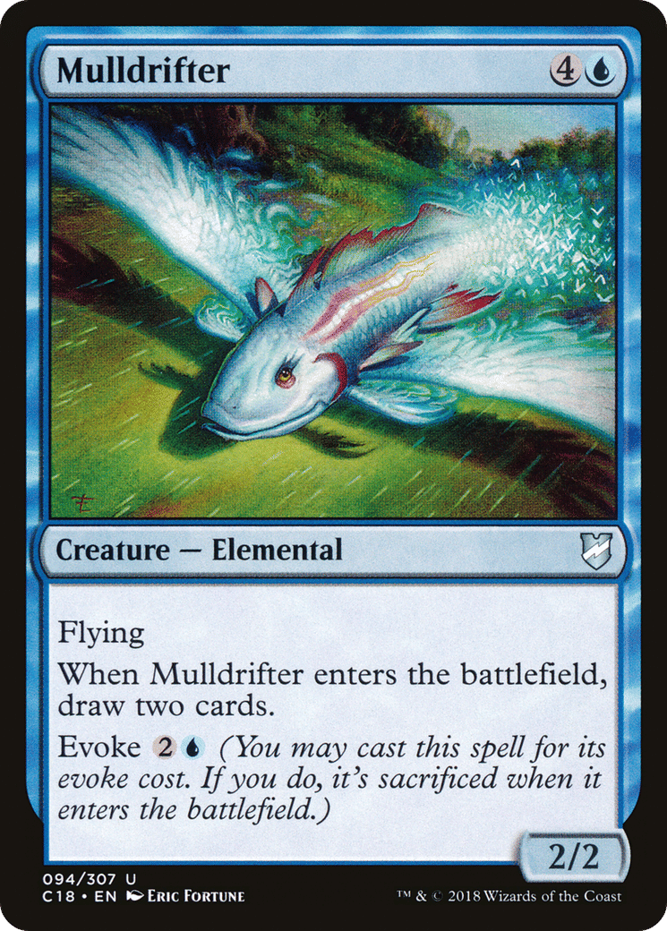 Mulldrifter — Commander 2018 — Magic: The Gathering