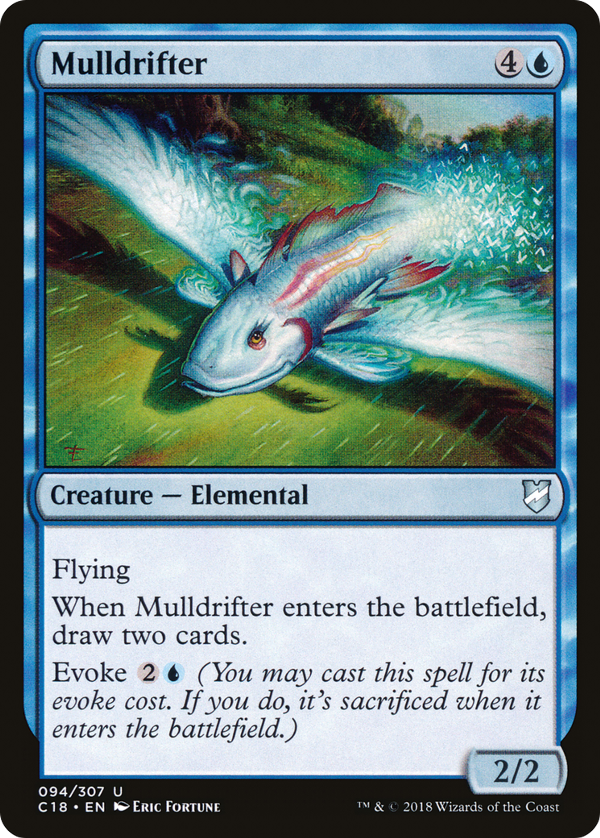 Mulldrifter — Commander 2018 — Magic: The Gathering