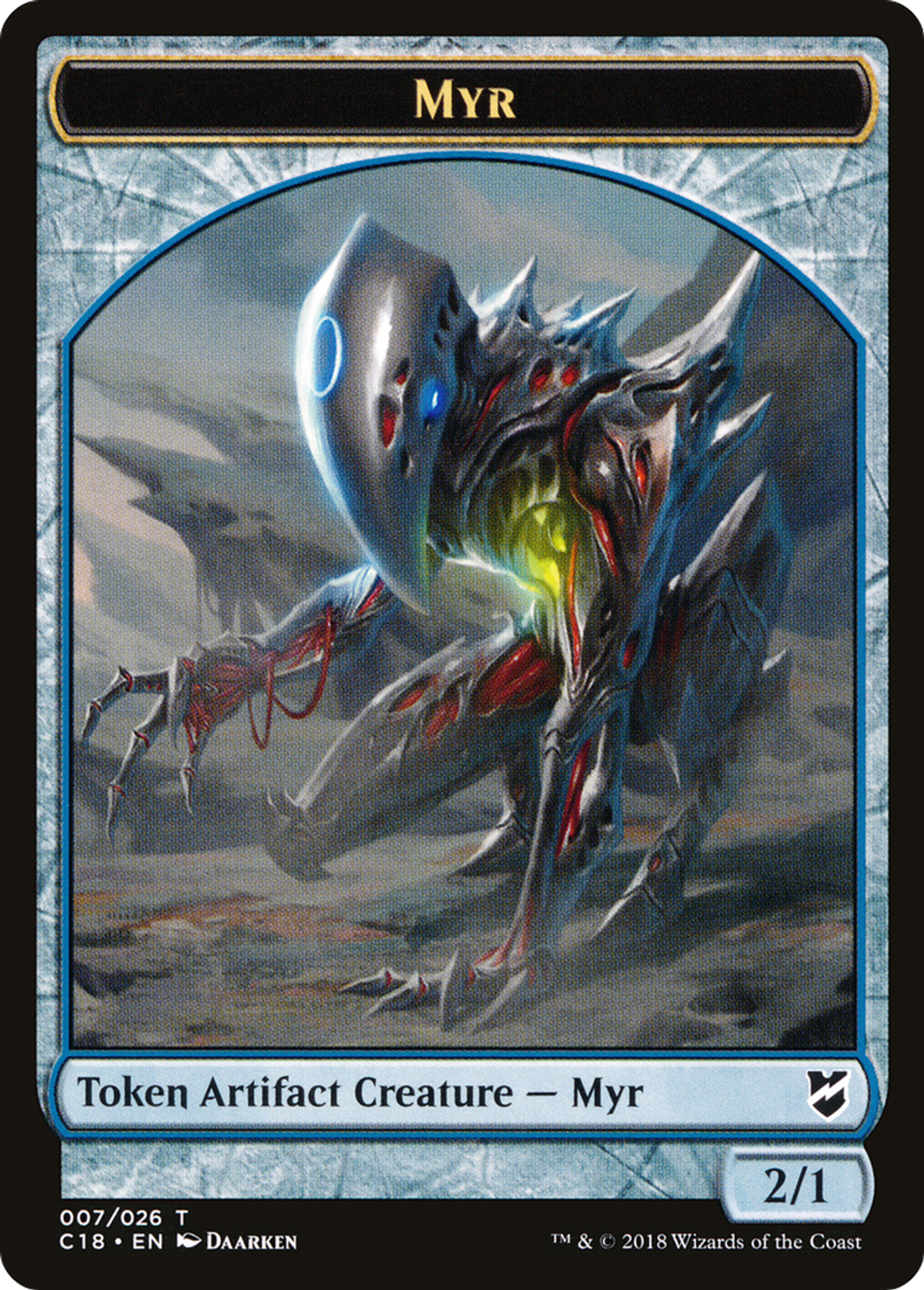 Myr — Commander 2018 — Magic: The Gathering