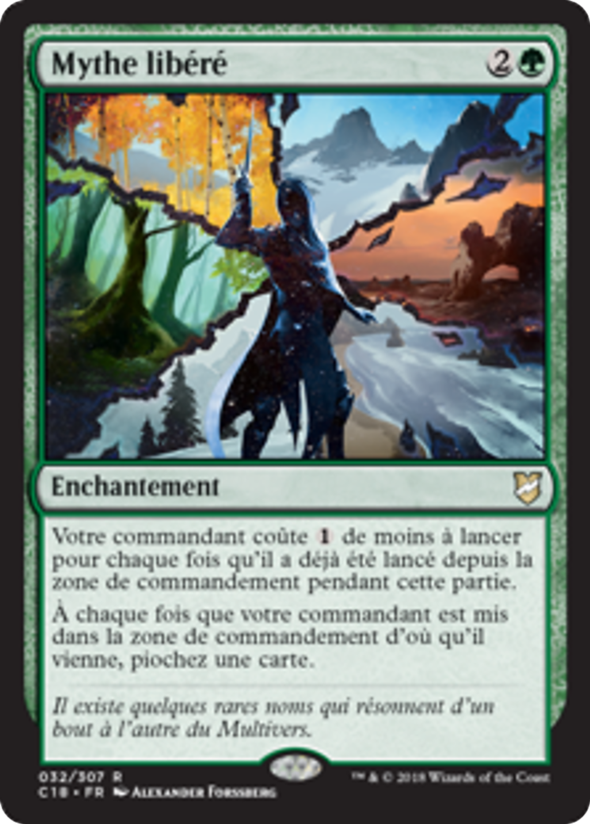 Mythe libéré — Commander 2018 — Magic: The Gathering
