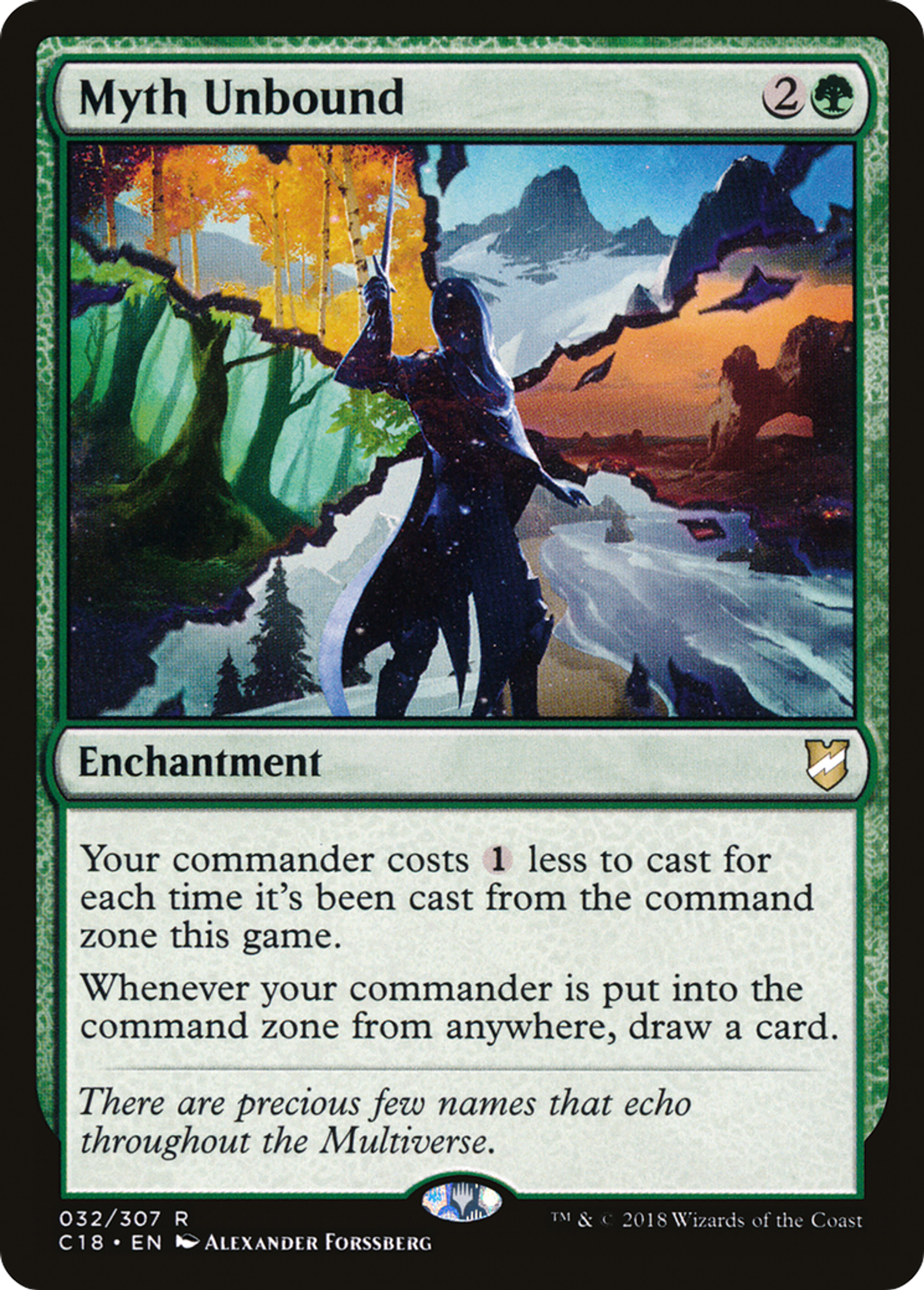 Myth Unbound — Commander 2018 — Magic: The Gathering
