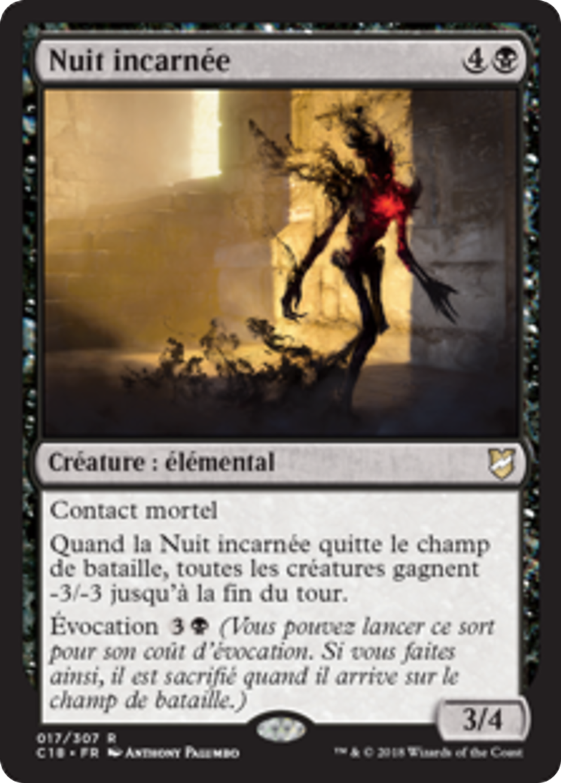Nuit incarnée — Commander 2018 — Magic: The Gathering