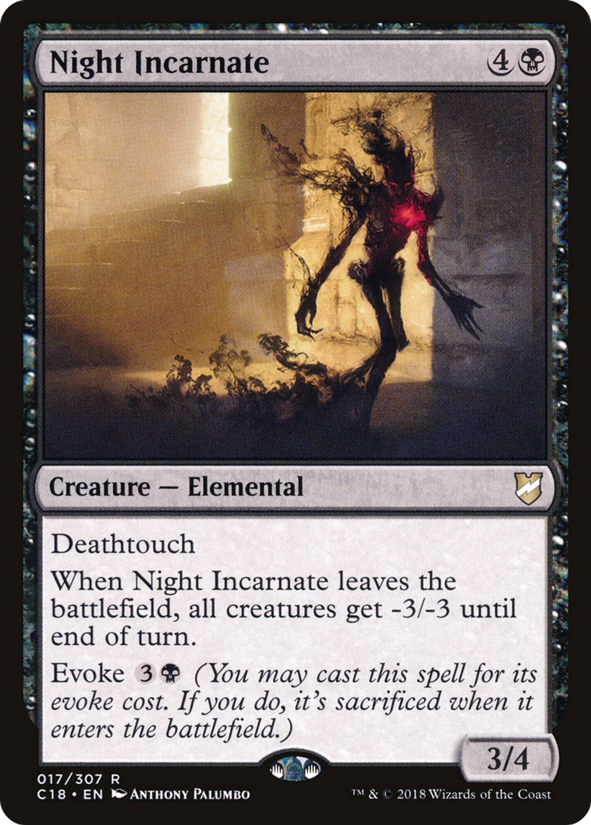 Night Incarnate — Commander 2018 — Magic: The Gathering