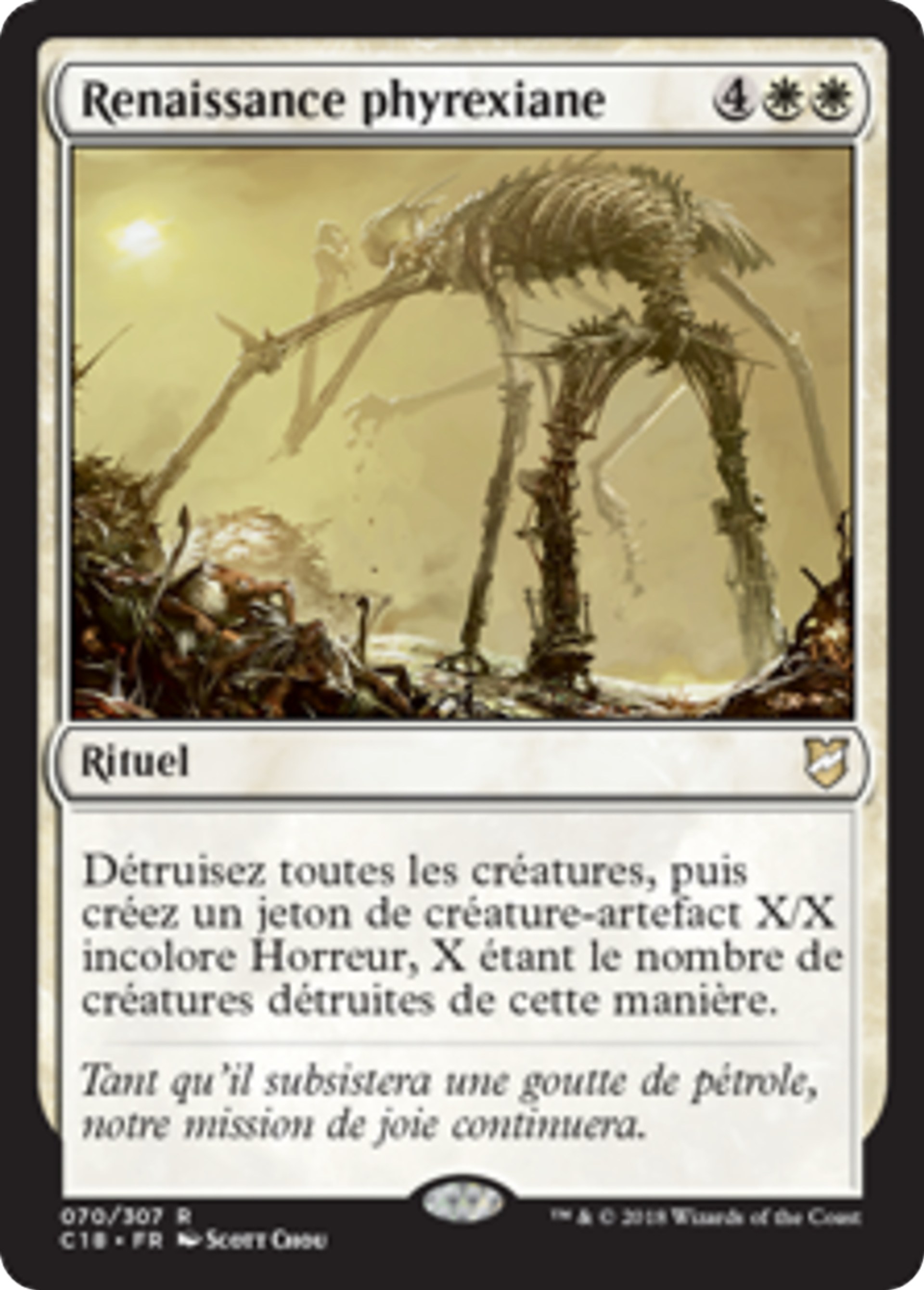 Renaissance phyrexiane — Commander 2018 — Magic: The Gathering