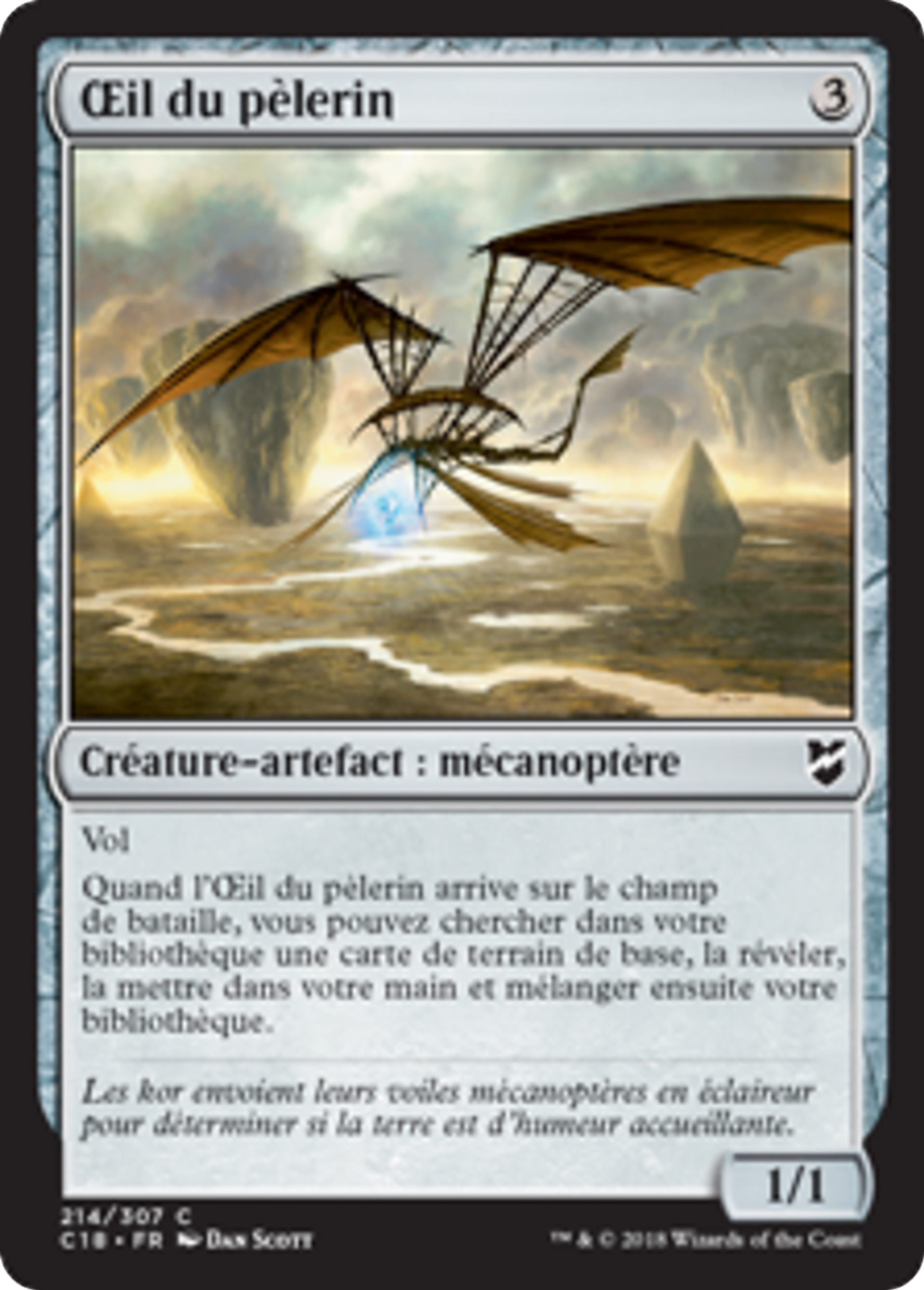 Œil du pèlerin — Commander 2018 — Magic: The Gathering