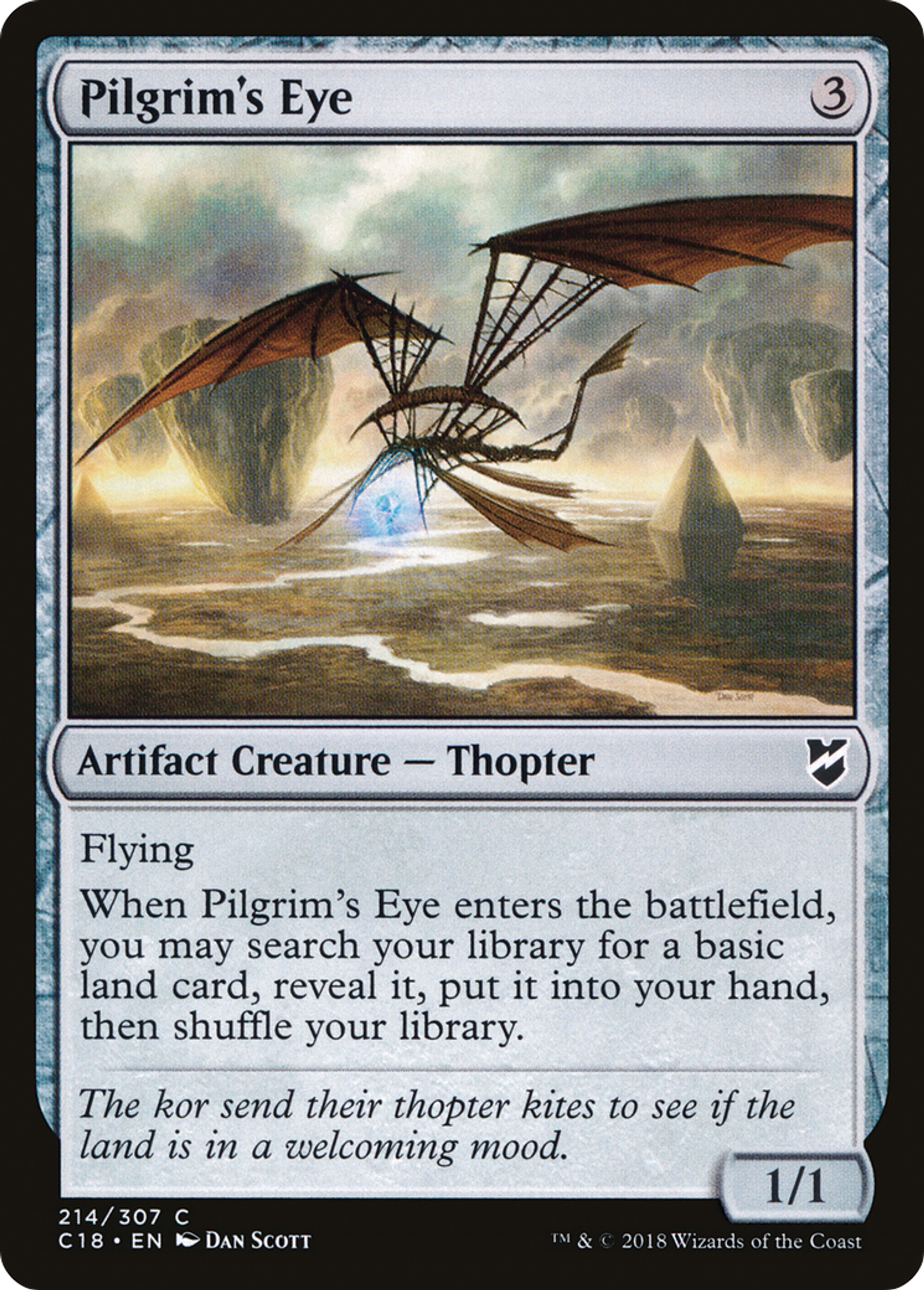 Pilgrim's Eye — Commander 2018 — Magic: The Gathering