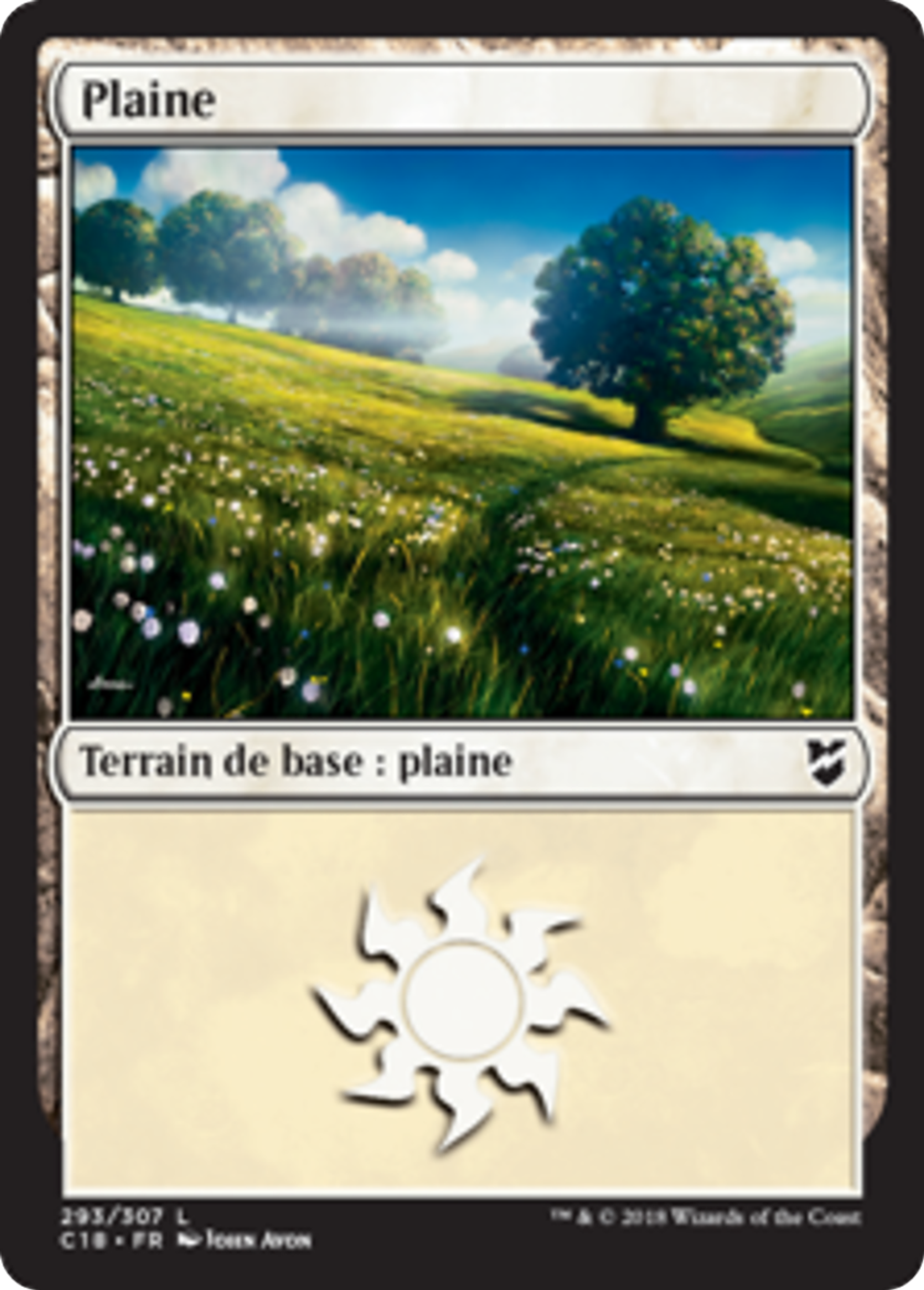 Plaine — Commander 2018 — Magic: The Gathering