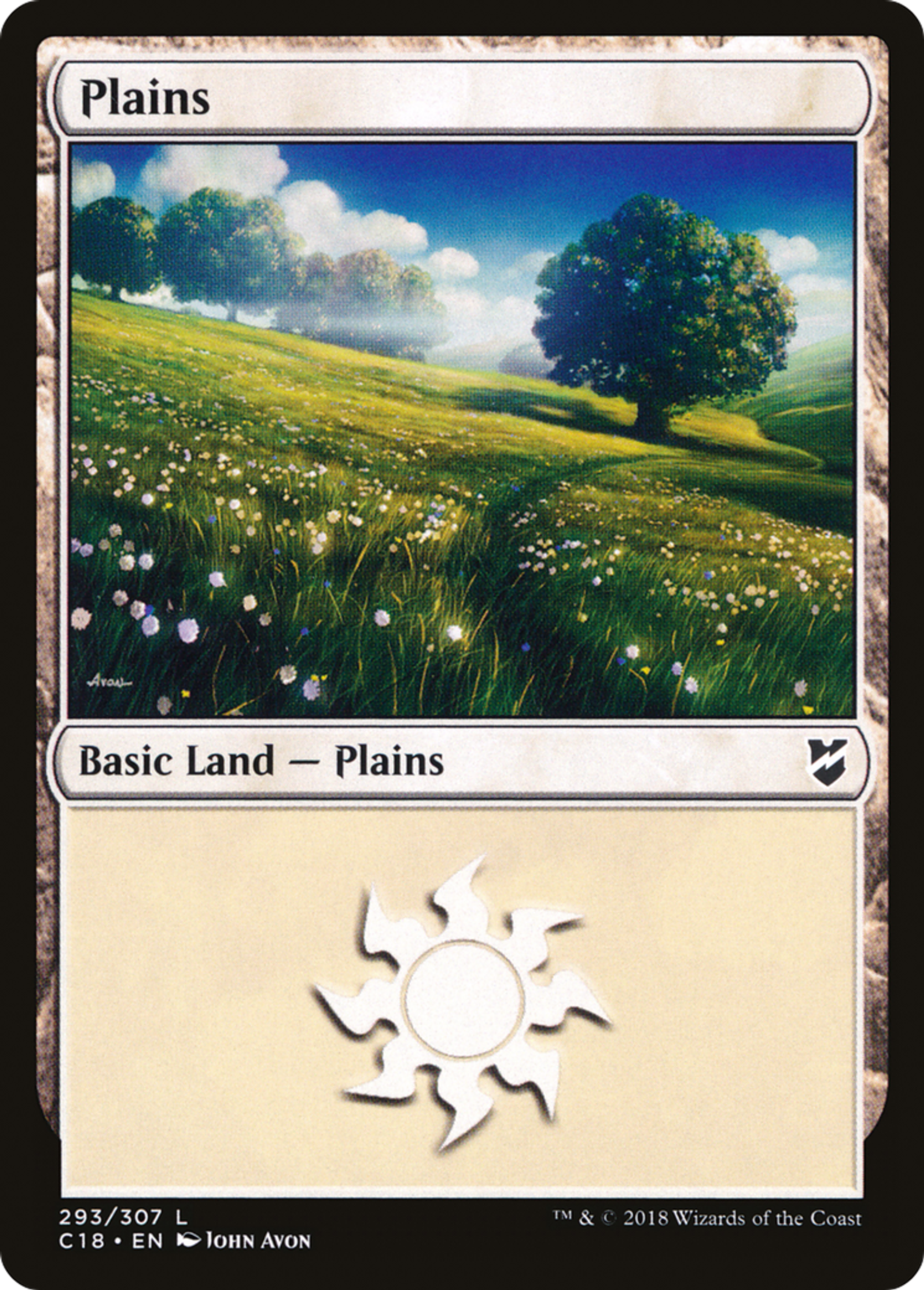 Plains — Commander 2018 — Magic: The Gathering