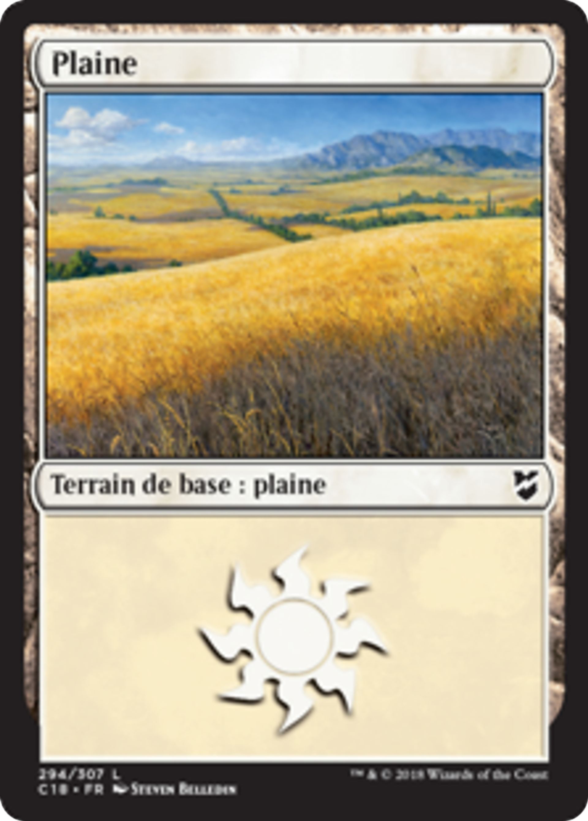 Plaine — Commander 2018 — Magic: The Gathering