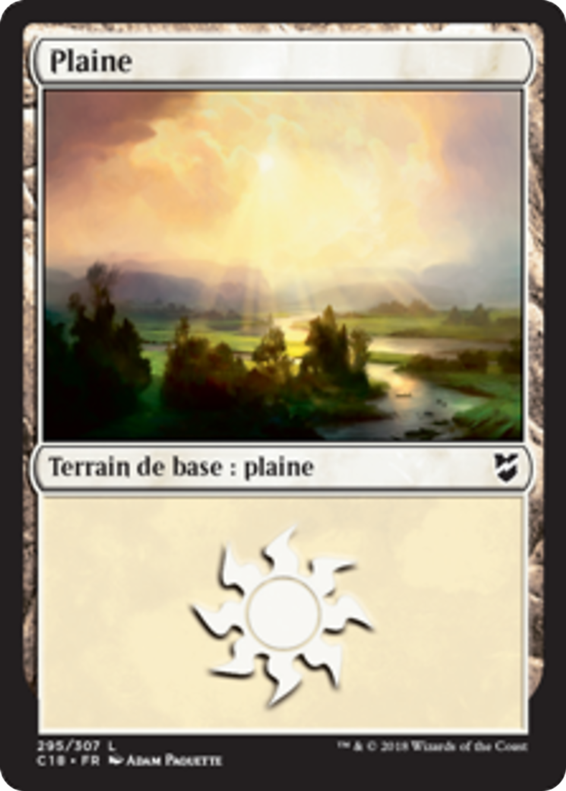 Plaine — Commander 2018 — Magic: The Gathering