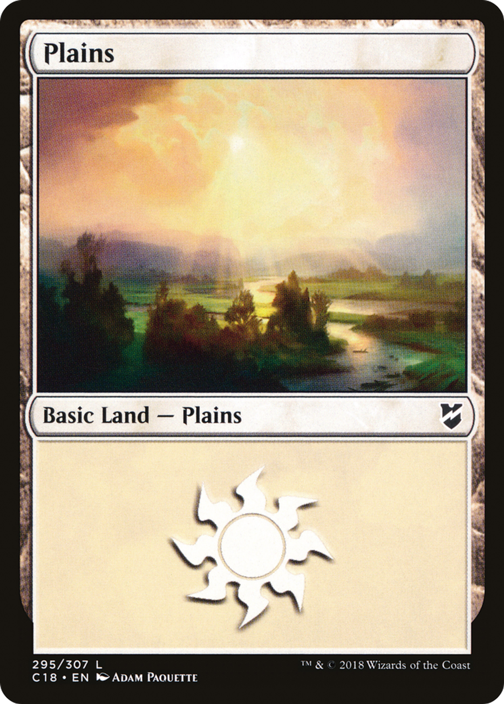 Plains — Commander 2018 — Magic: The Gathering