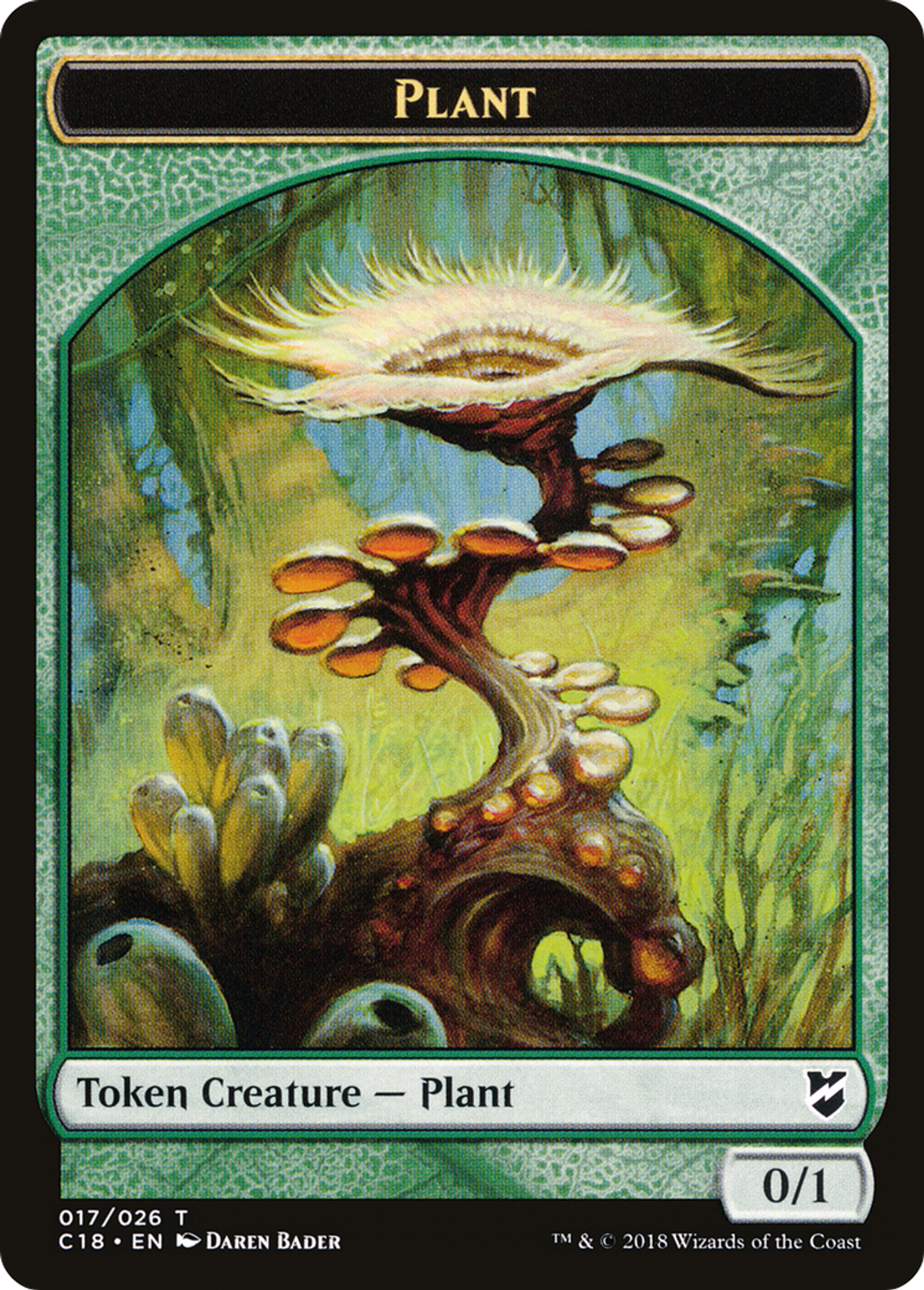 Plant — Commander 2018 — Magic: The Gathering