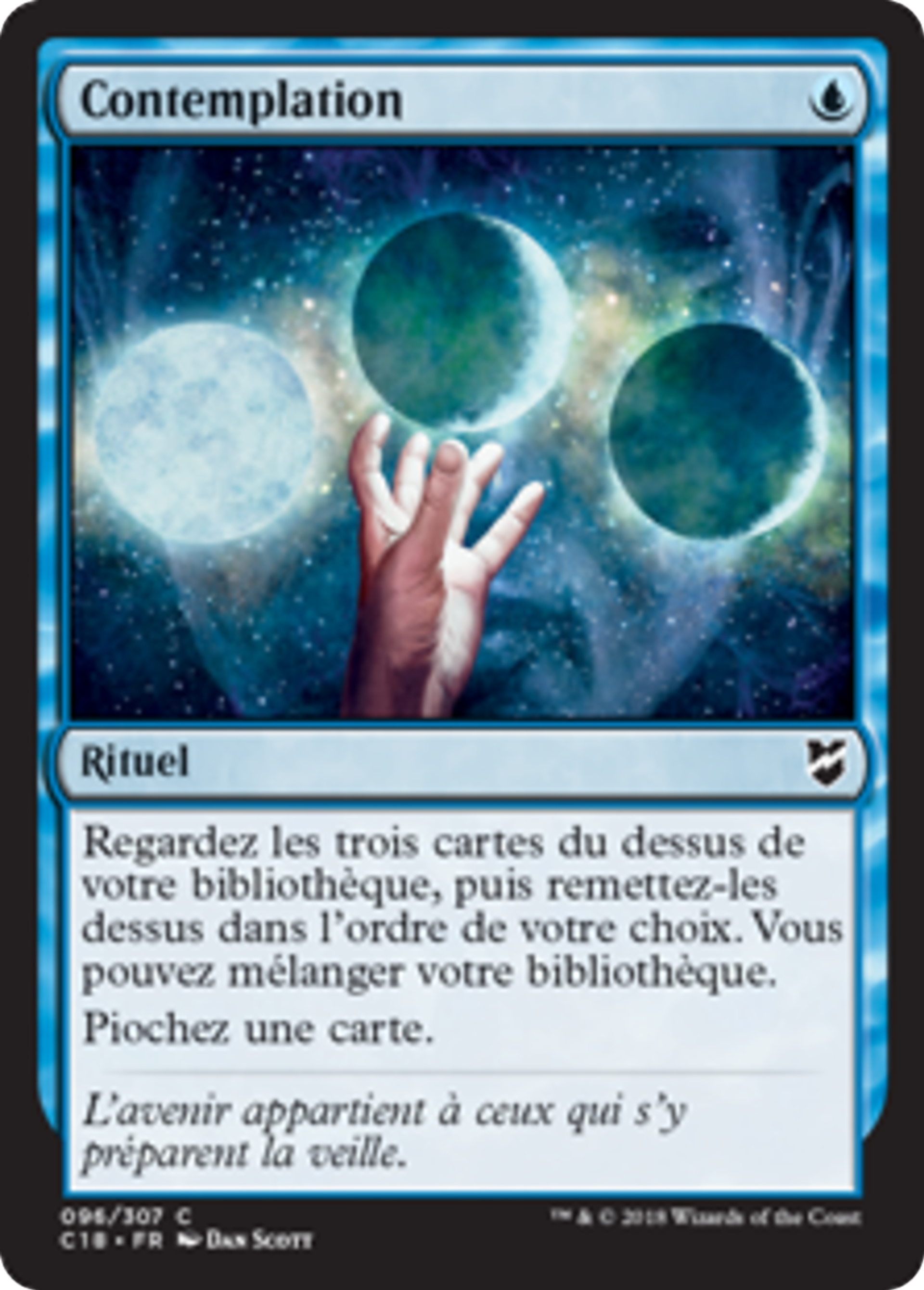 Contemplation — Commander 2018 — Magic: The Gathering