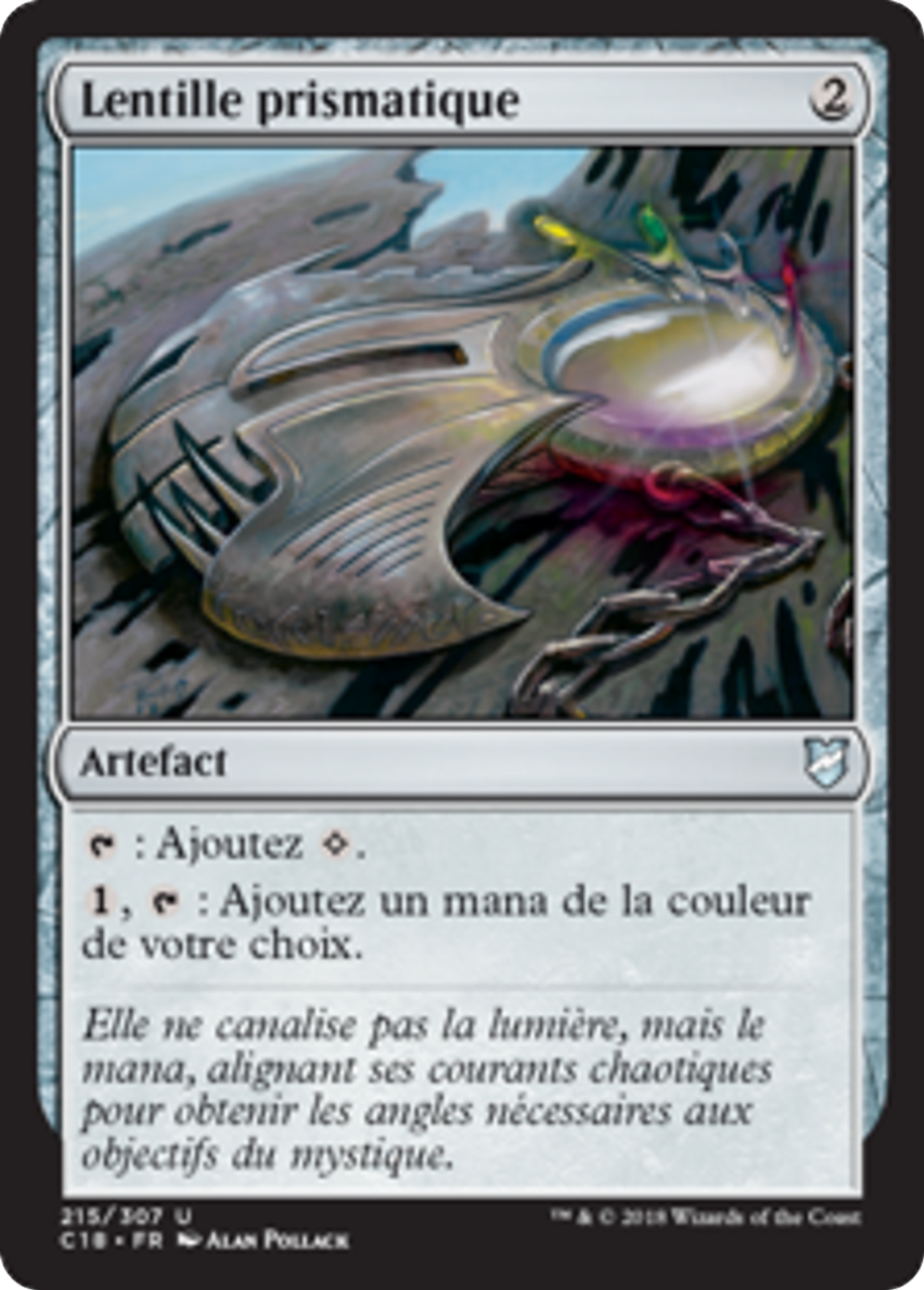 Lentille prismatique — Commander 2018 — Magic: The Gathering