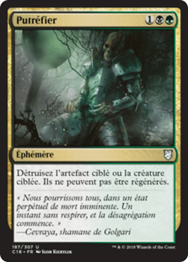 Putréfier — Commander 2018 — Magic: The Gathering