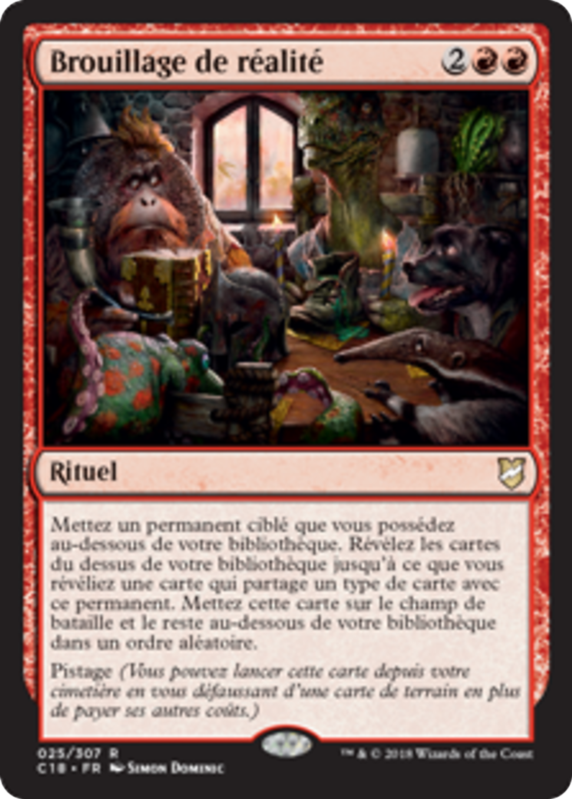 Brouillage de réalité — Commander 2018 — Magic: The Gathering
