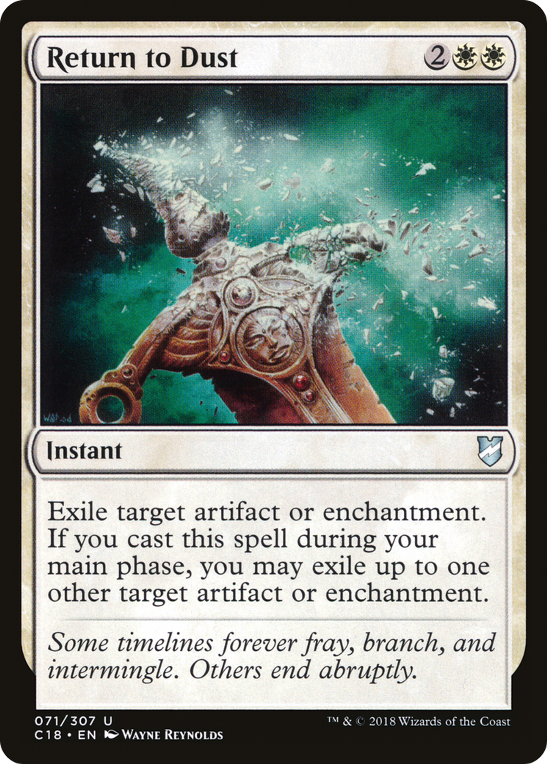Return to Dust — Commander 2018 — Magic: The Gathering