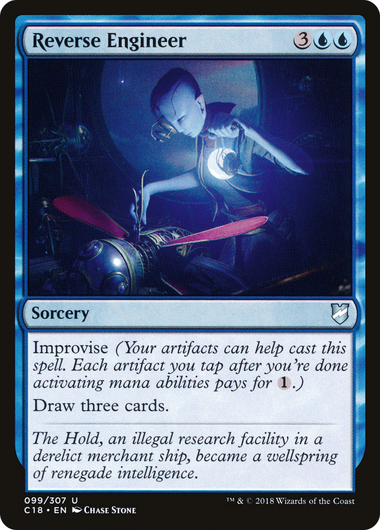 Reverse Engineer — Commander 2018 — Magic: The Gathering