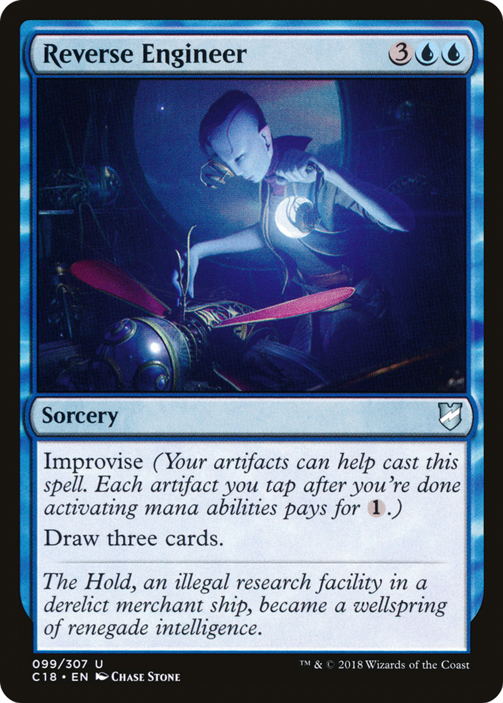 Reverse Engineer — Commander 2018 — Magic: The Gathering