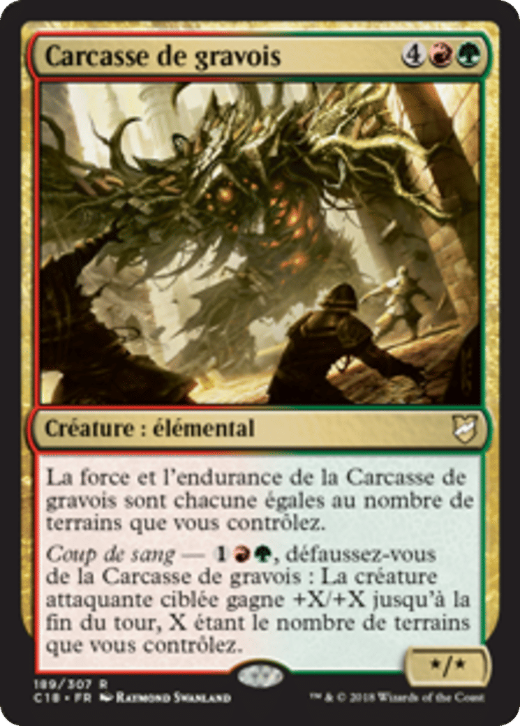Carcasse de gravois — Commander 2018 — Magic: The Gathering