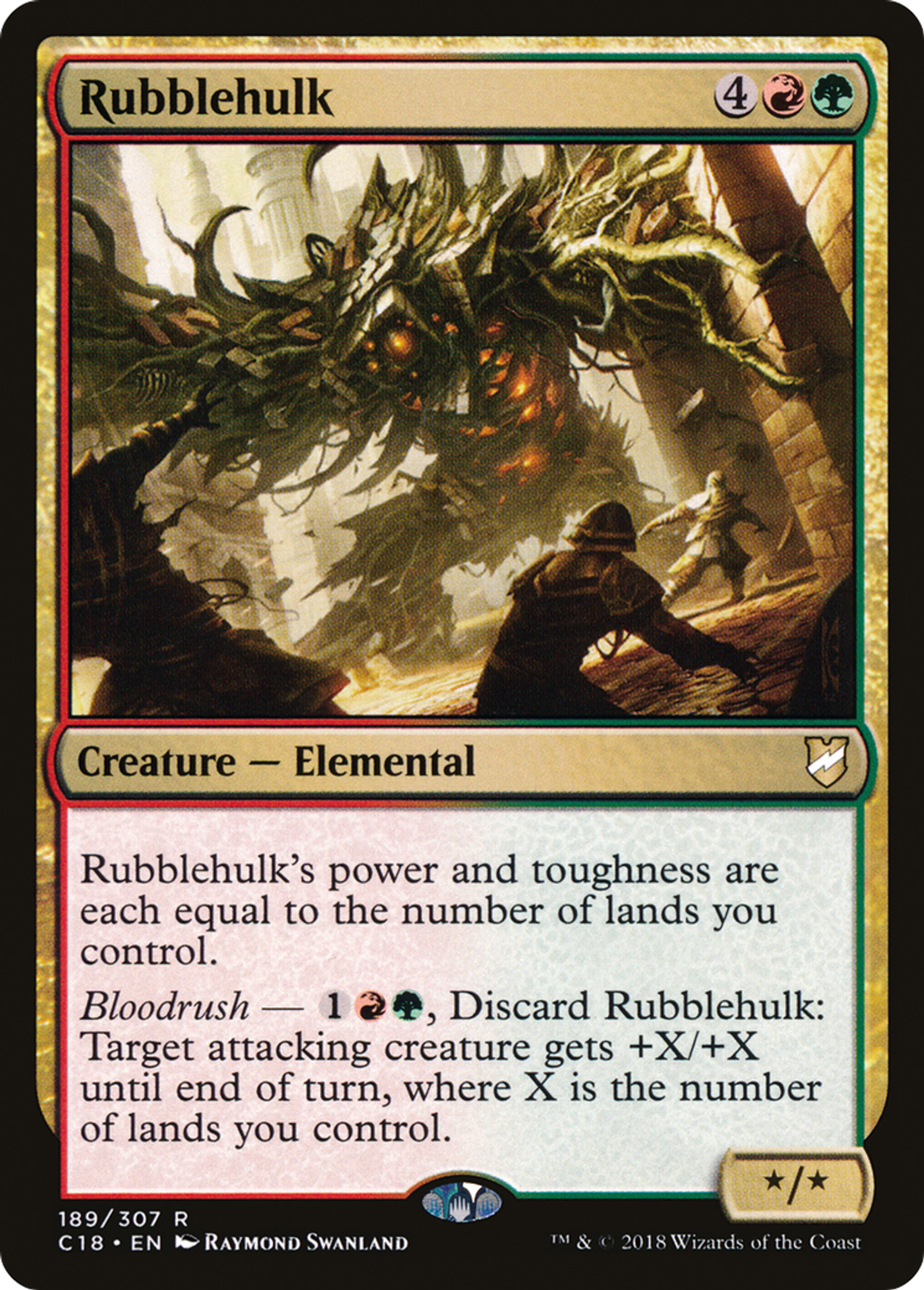 Rubblehulk — Commander 2018 — Magic: The Gathering