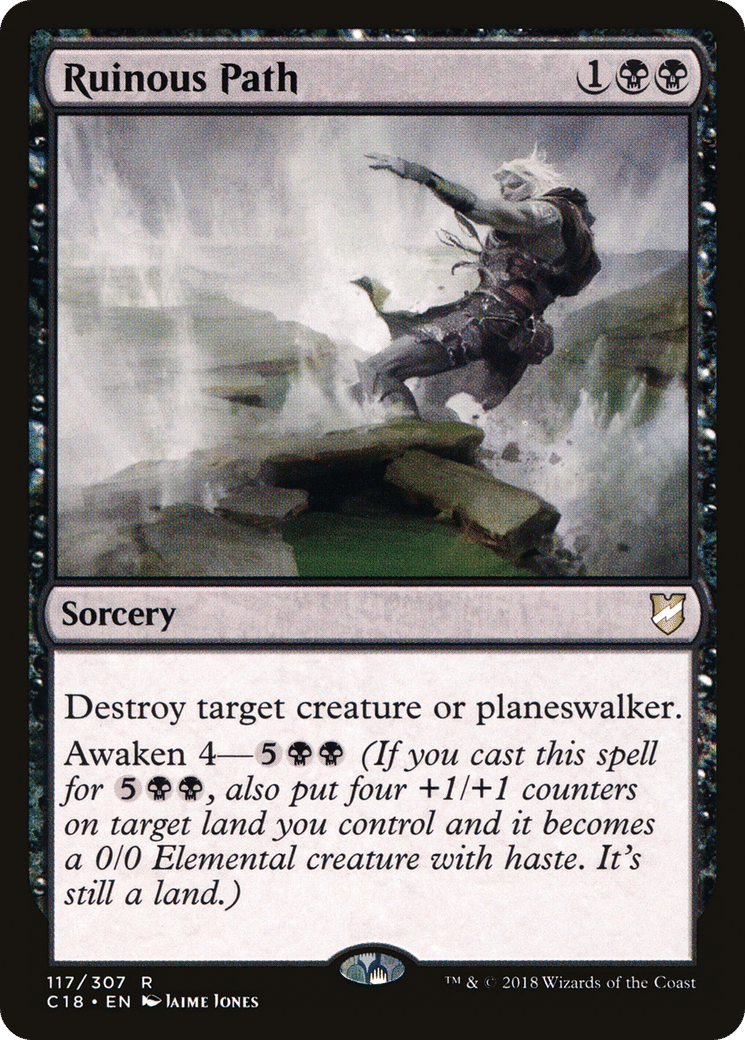 Ruinous Path — Commander 2018 — Magic: The Gathering