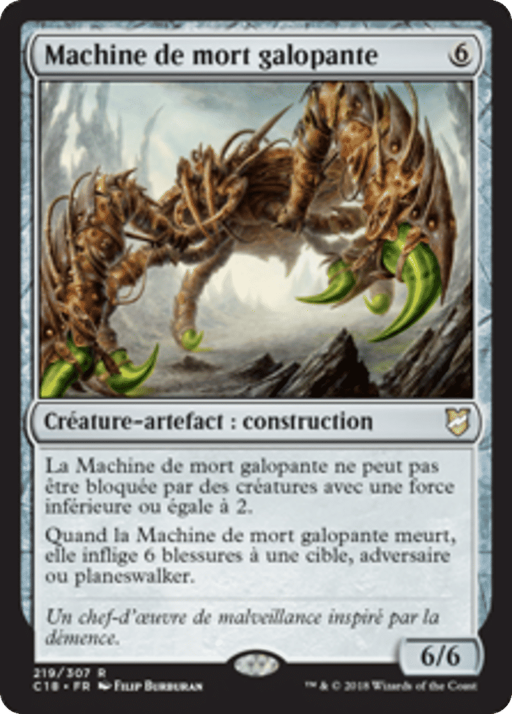 Machine de mort galopante — Commander 2018 — Magic: The Gathering