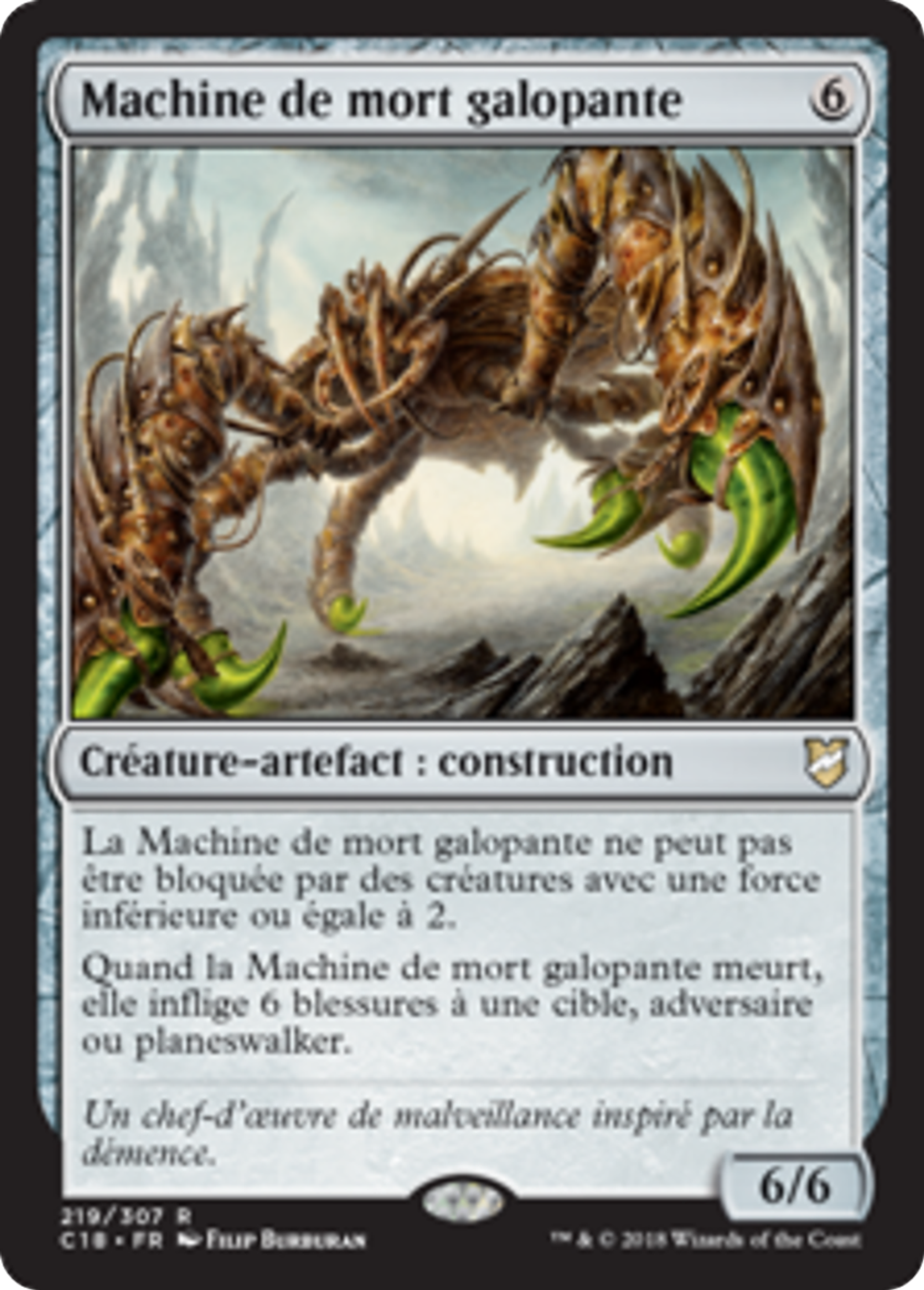 Machine de mort galopante — Commander 2018 — Magic: The Gathering