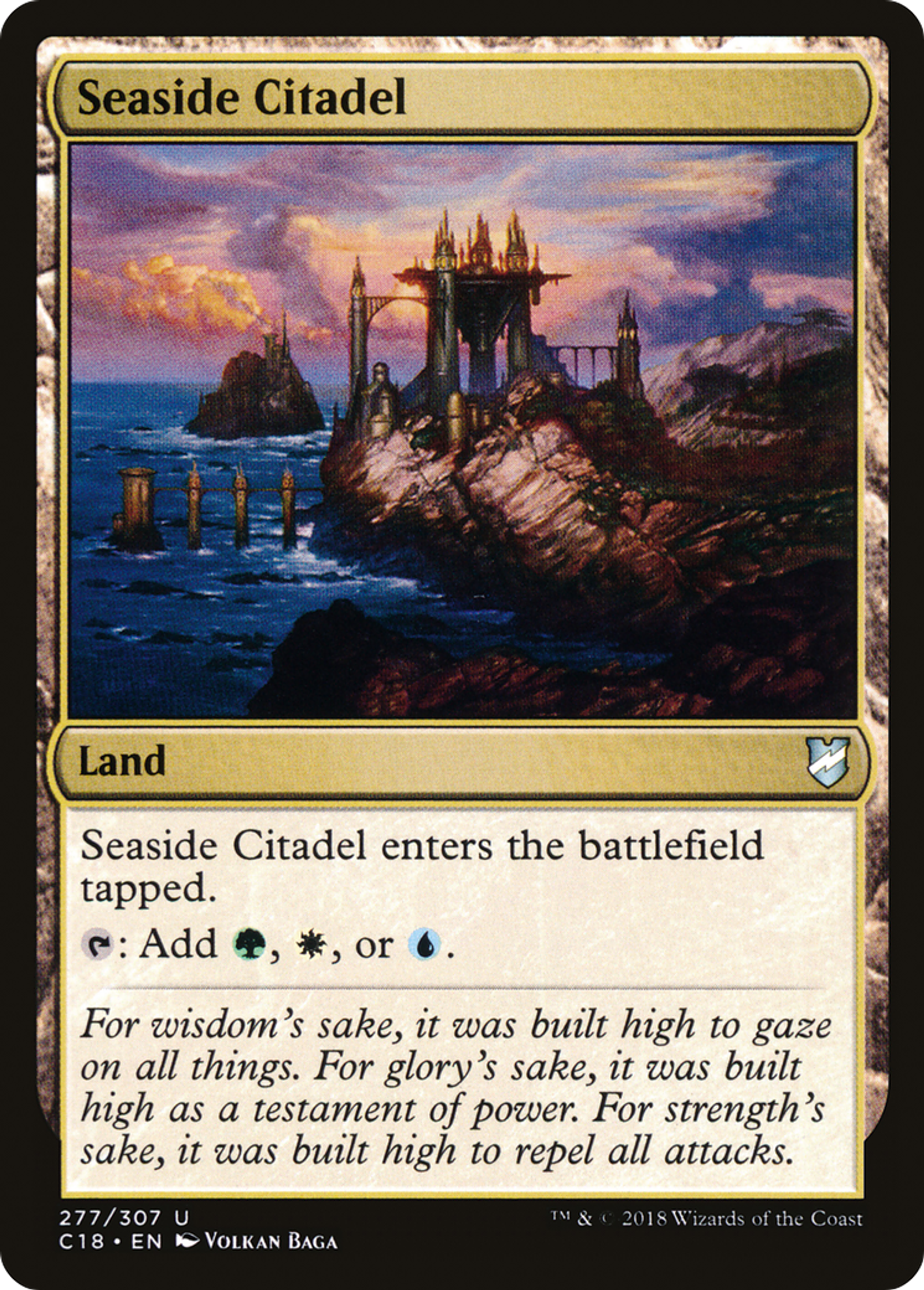 Seaside Citadel — Commander 2018 — Magic: The Gathering