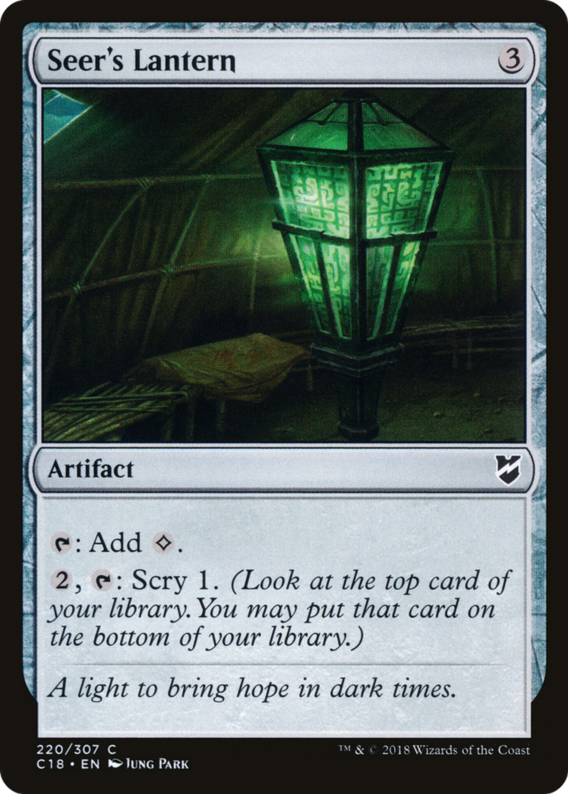 Seer's Lantern — Commander 2018 — Magic: The Gathering
