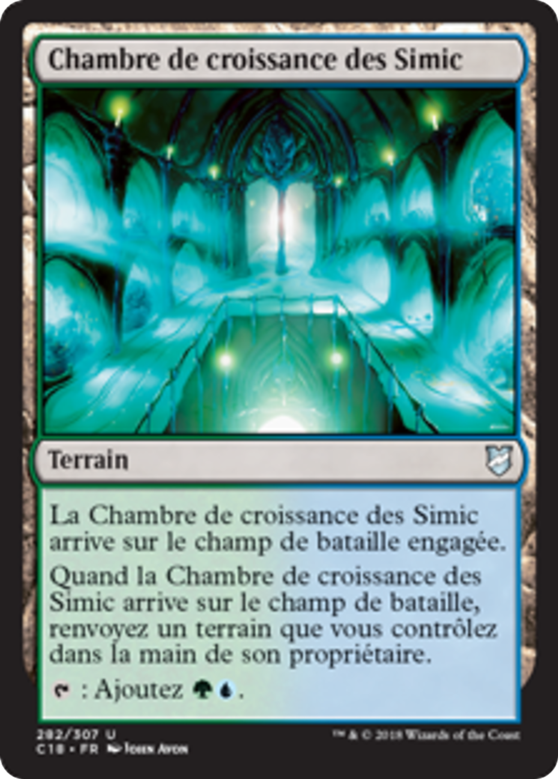 Chambre de croissance des Simic — Commander 2018 — Magic: The Gathering