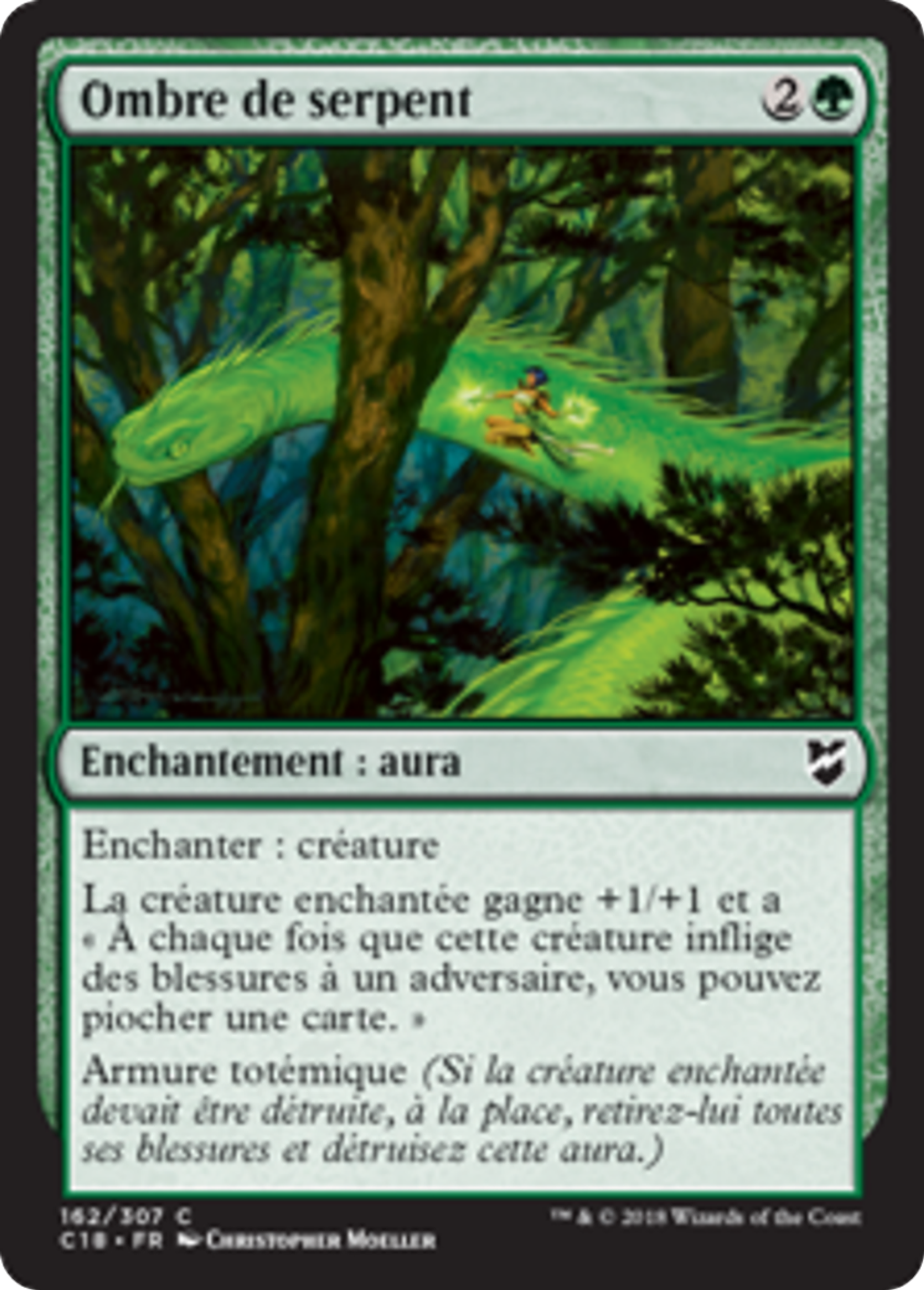 Ombre de serpent — Commander 2018 — Magic: The Gathering