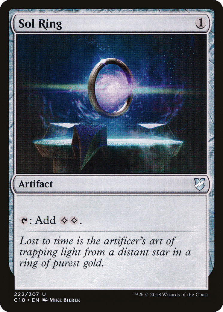 Sol Ring — Commander 2018 — Magic: The Gathering