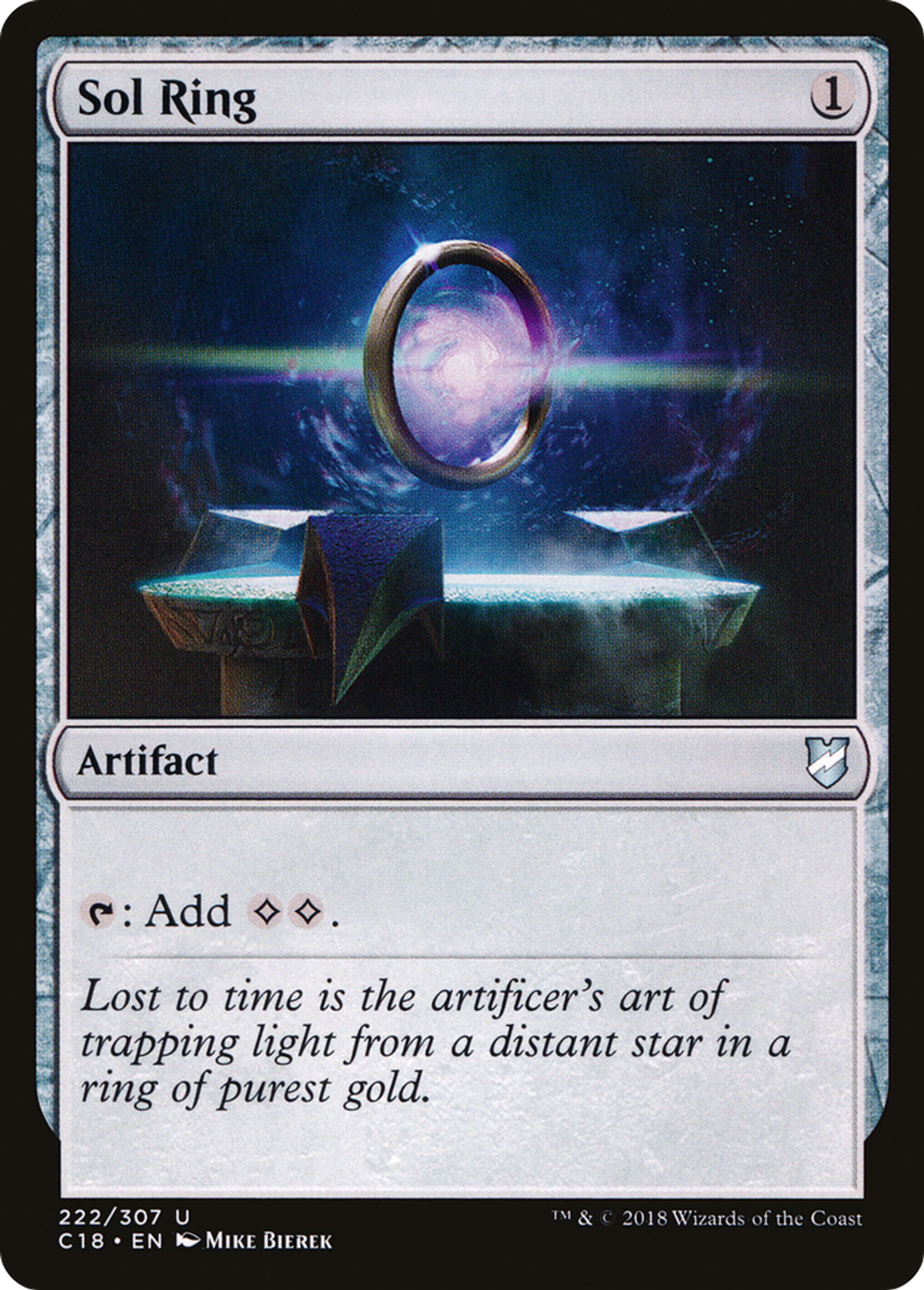 Sol Ring — Commander 2018 — Magic: The Gathering