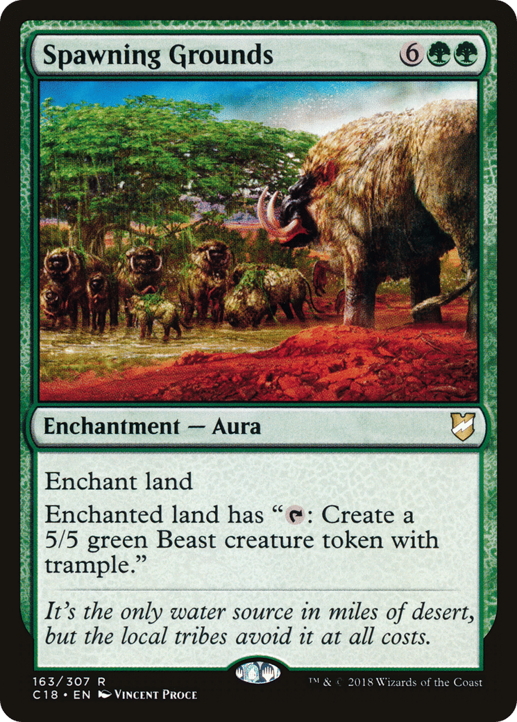 Spawning Grounds — Commander 2018 — Magic: The Gathering