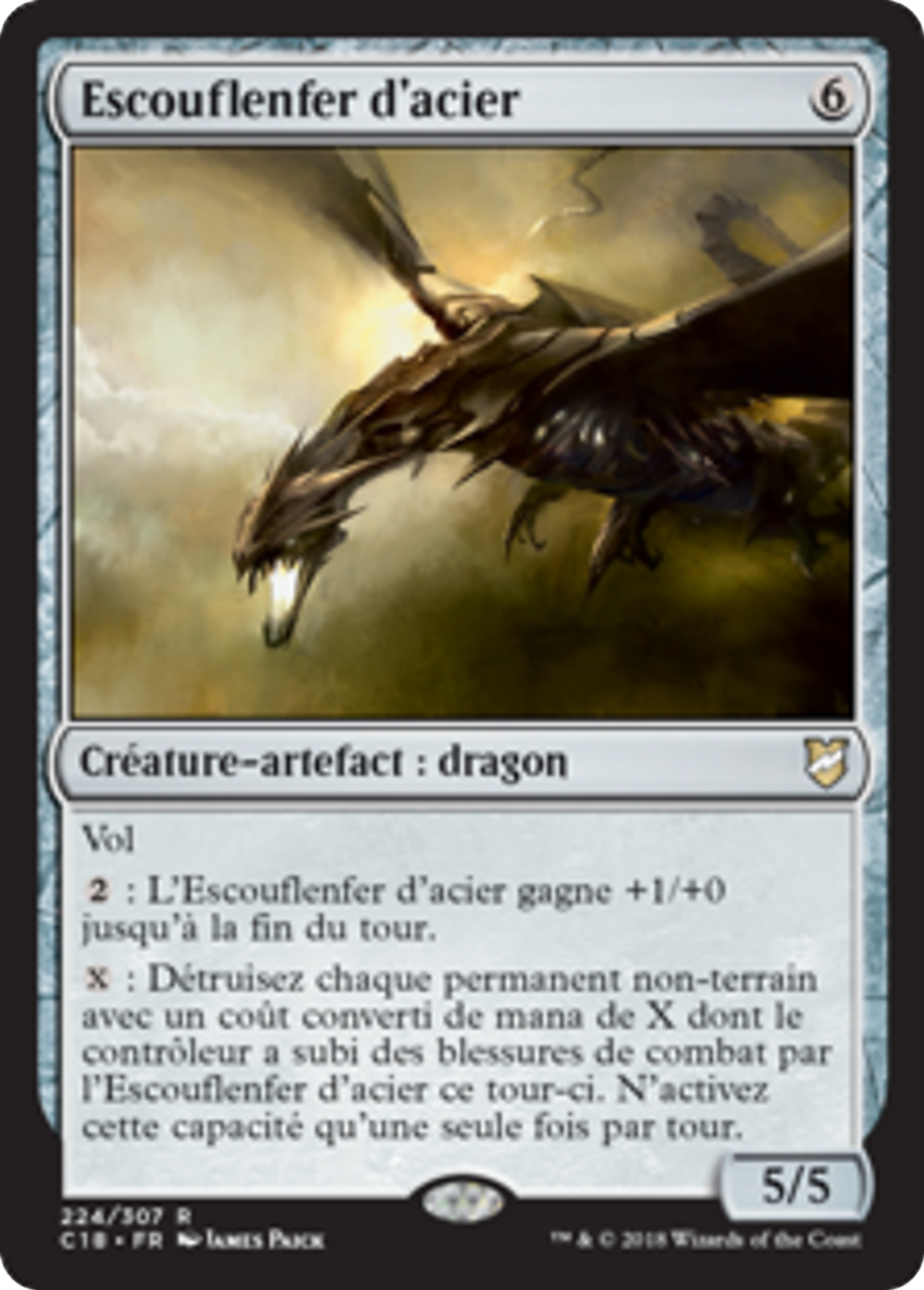 Escouflenfer d'acier — Commander 2018 — Magic: The Gathering