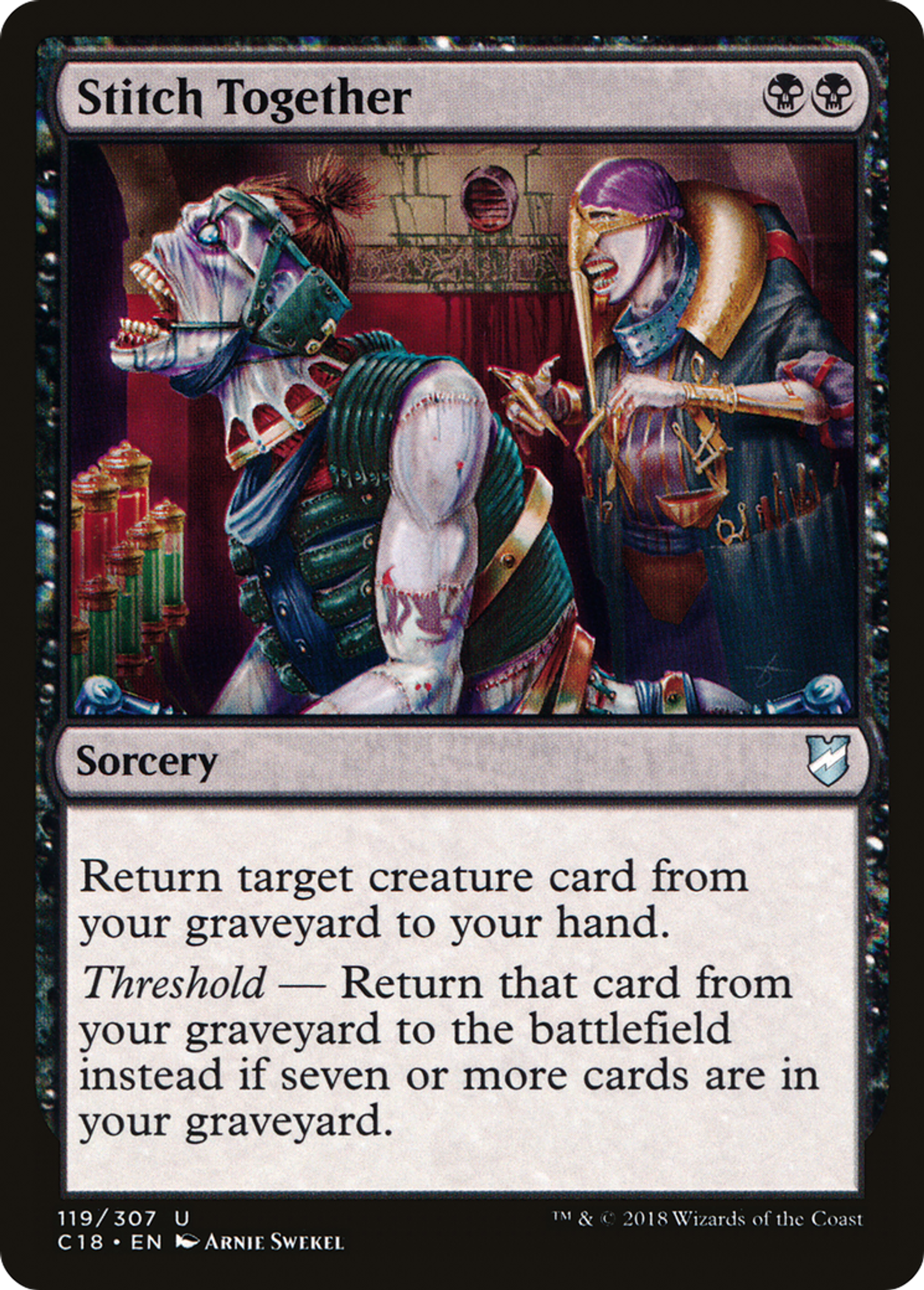 Stitch Together — Commander 2018 — Magic: The Gathering