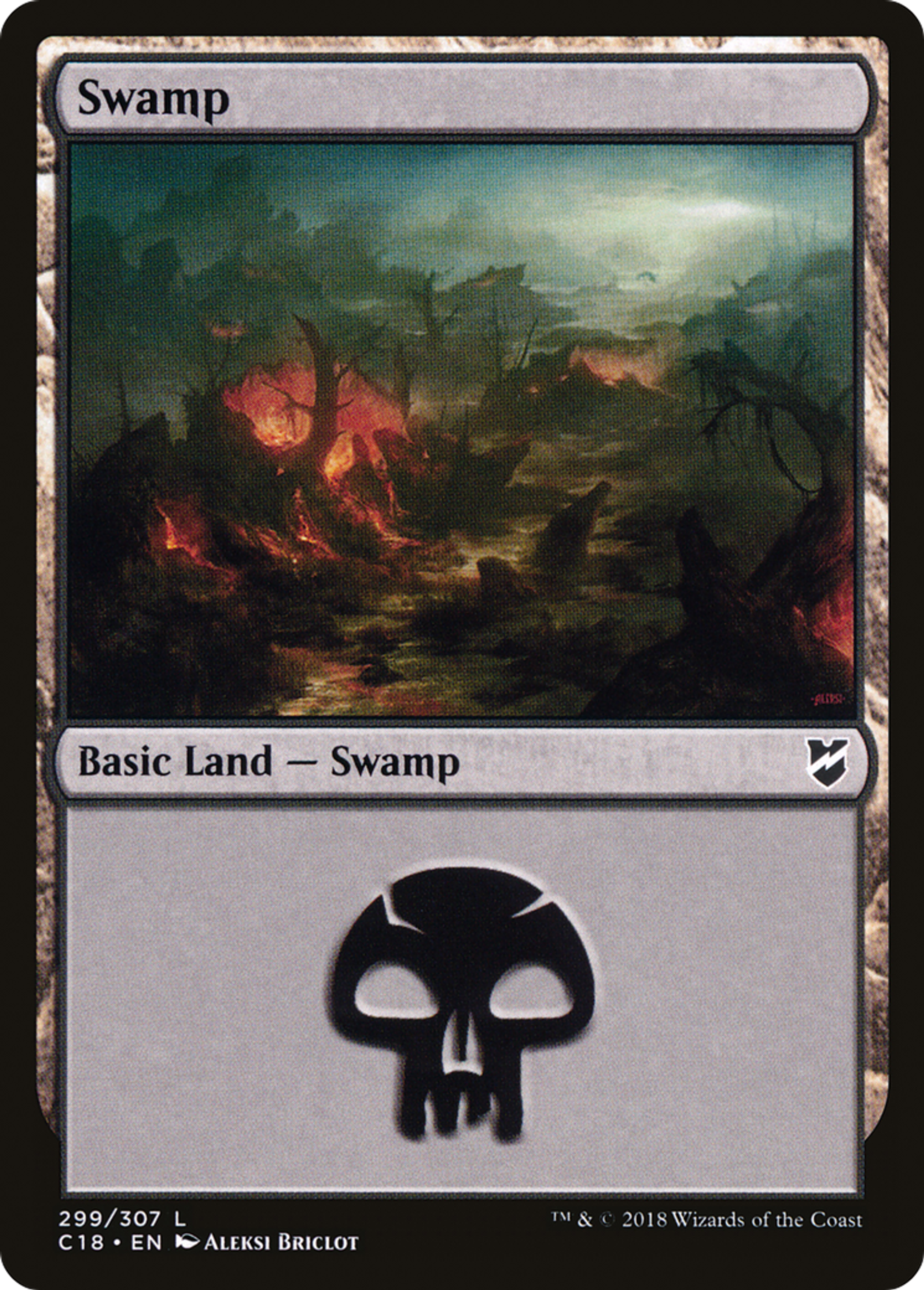 Swamp — Commander 2018 — Magic: The Gathering