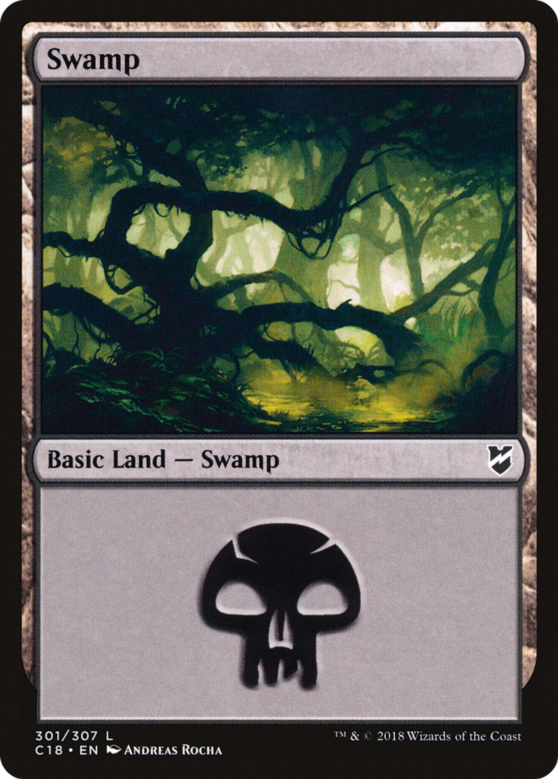 Swamp — Commander 2018 — Magic: The Gathering