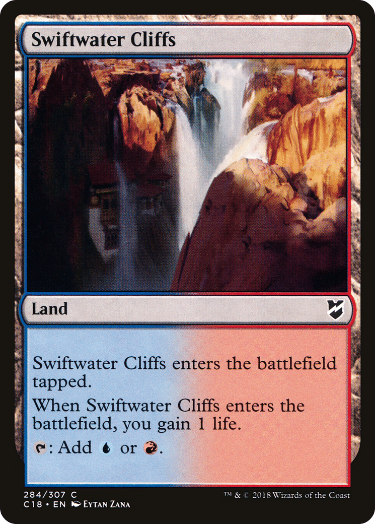 Swiftwater Cliffs — Commander 2018 — Magic: The Gathering