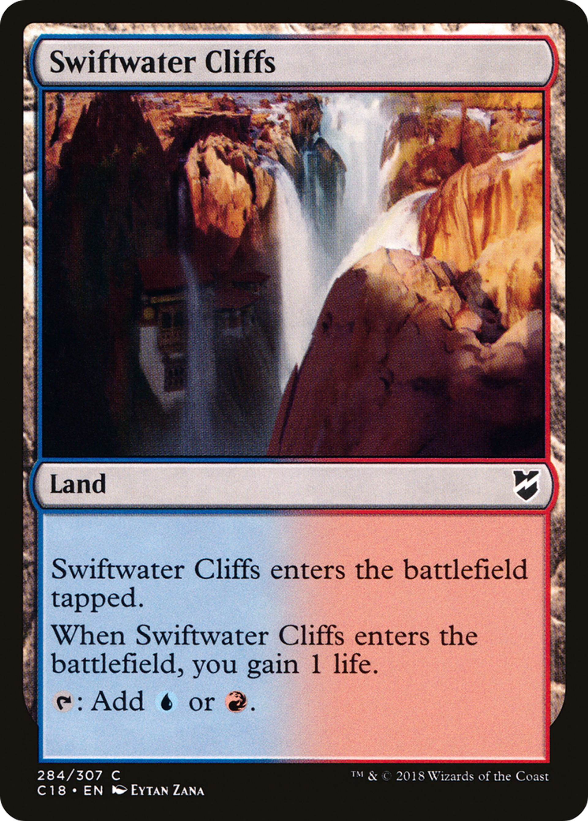 Swiftwater Cliffs — Commander 2018 — Magic: The Gathering
