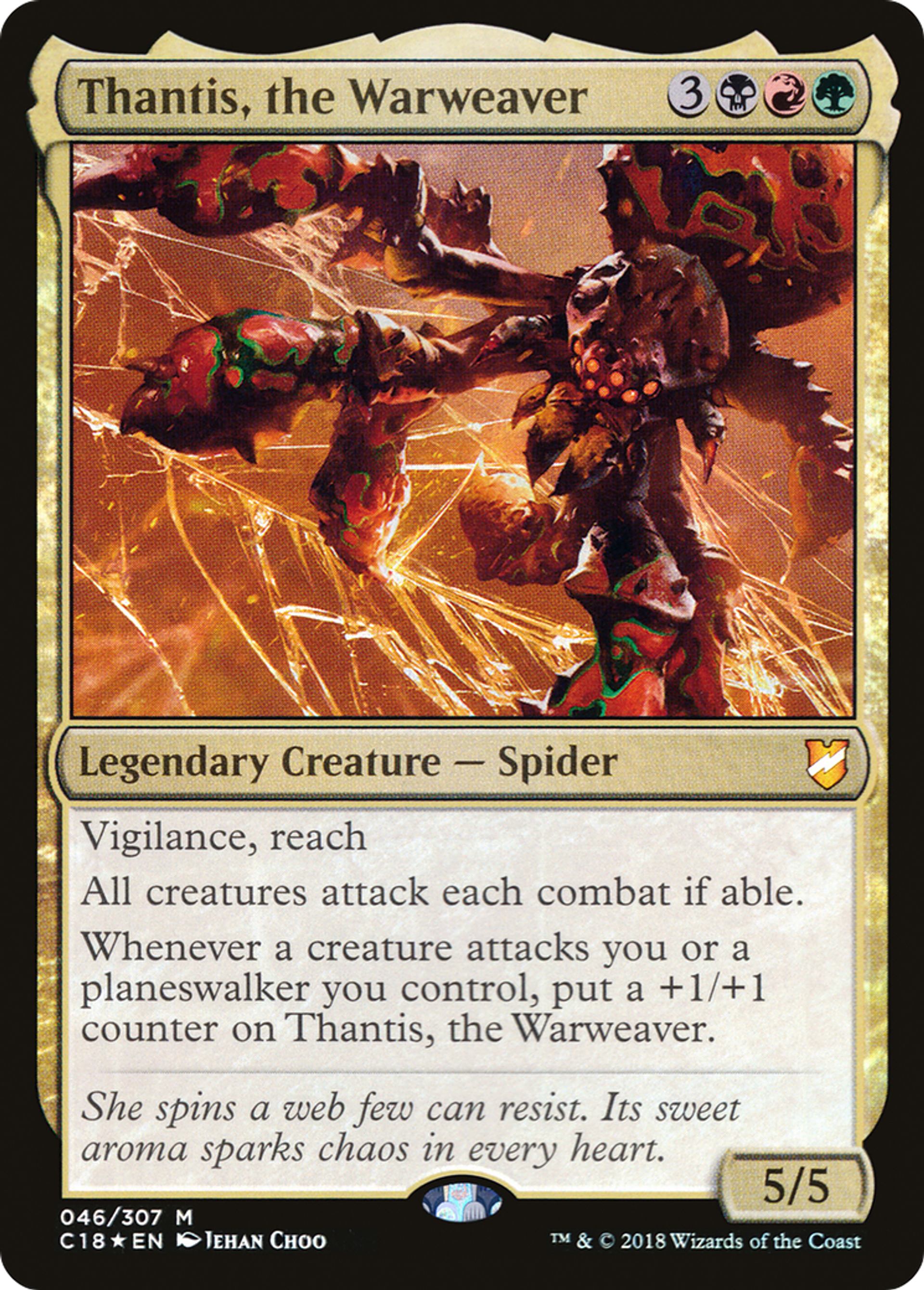 Thantis, the Warweaver — Commander 2018 — Magic: The Gathering