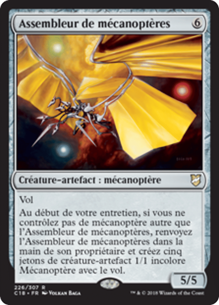 Assembleur de mécanoptères — Commander 2018 — Magic: The Gathering