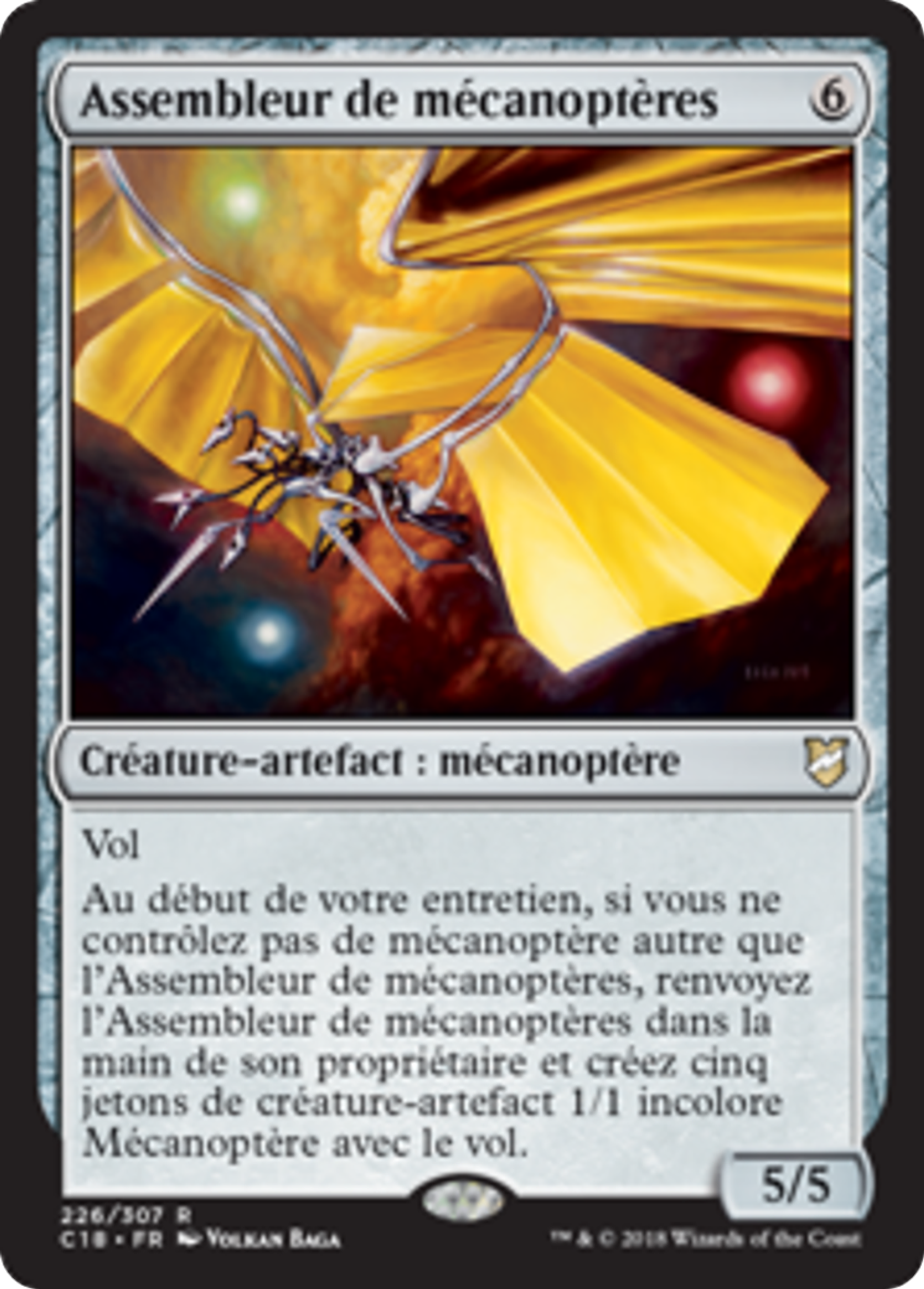 Assembleur de mécanoptères — Commander 2018 — Magic: The Gathering